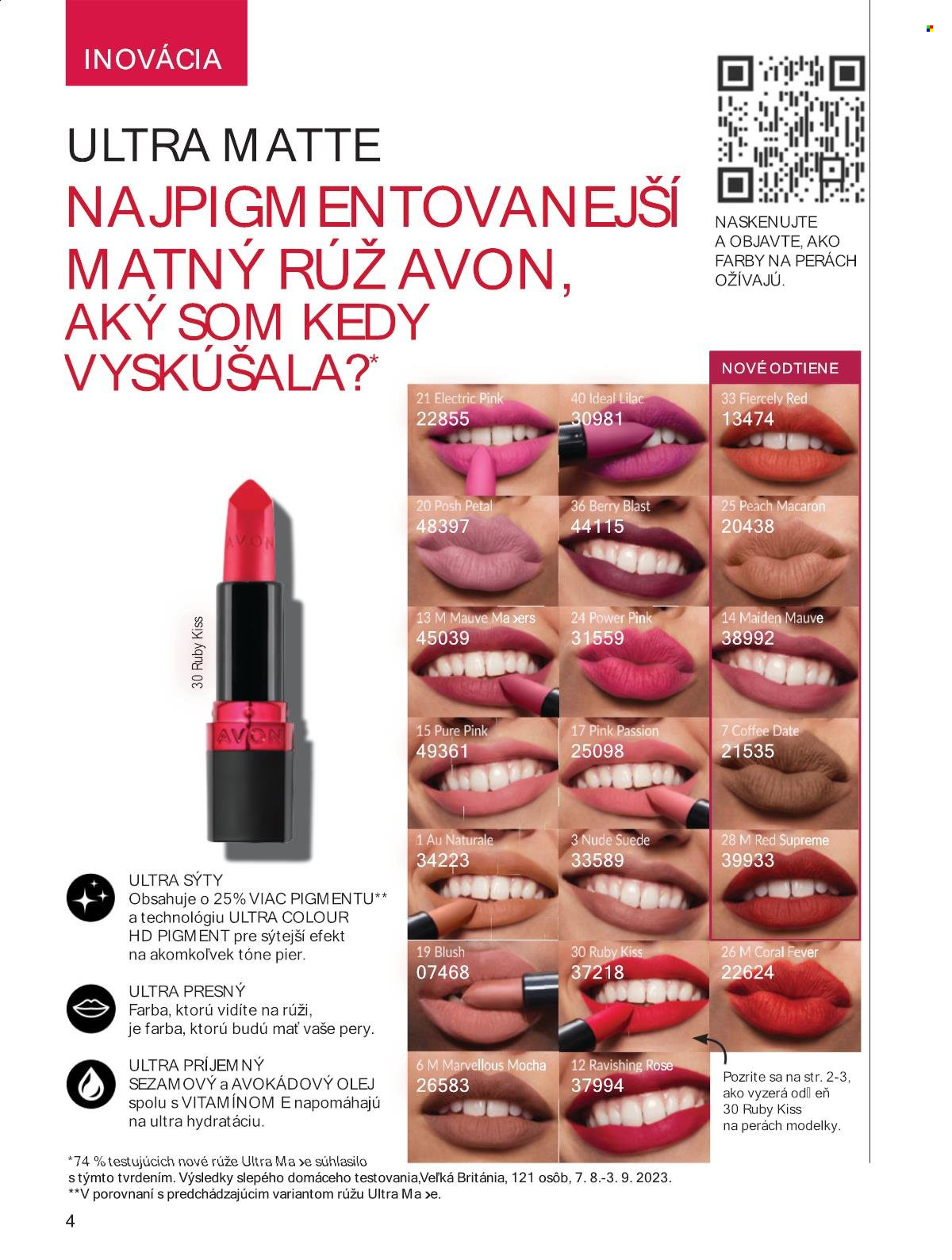 Leták Avon - 1.2.2025 - 28.2.2025. Strana 4