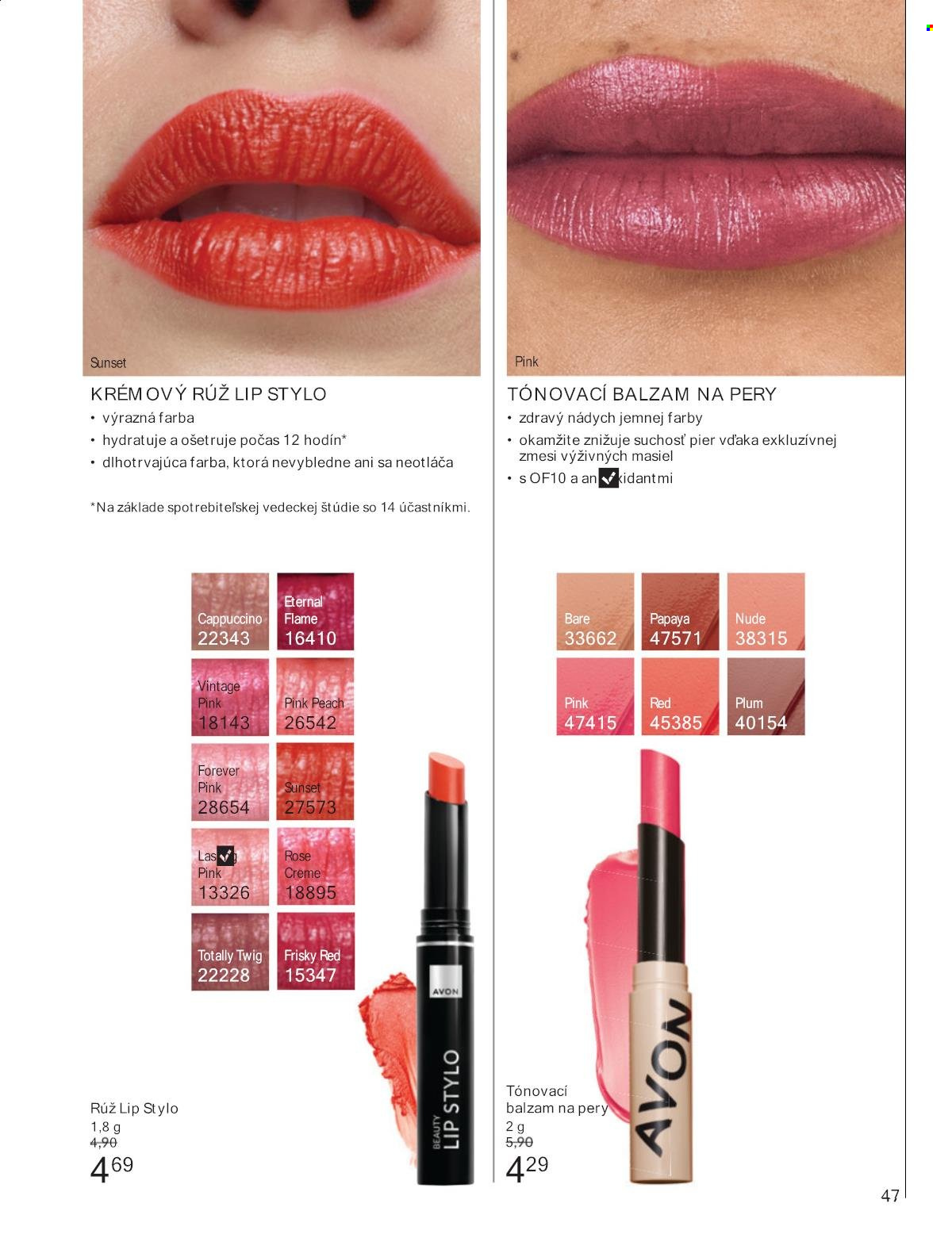 Leták Avon - 1.2.2025 - 28.2.2025. Strana 47