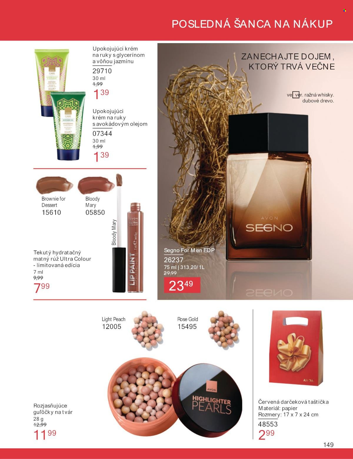Leták Avon - 1.2.2025 - 28.2.2025. Strana 149