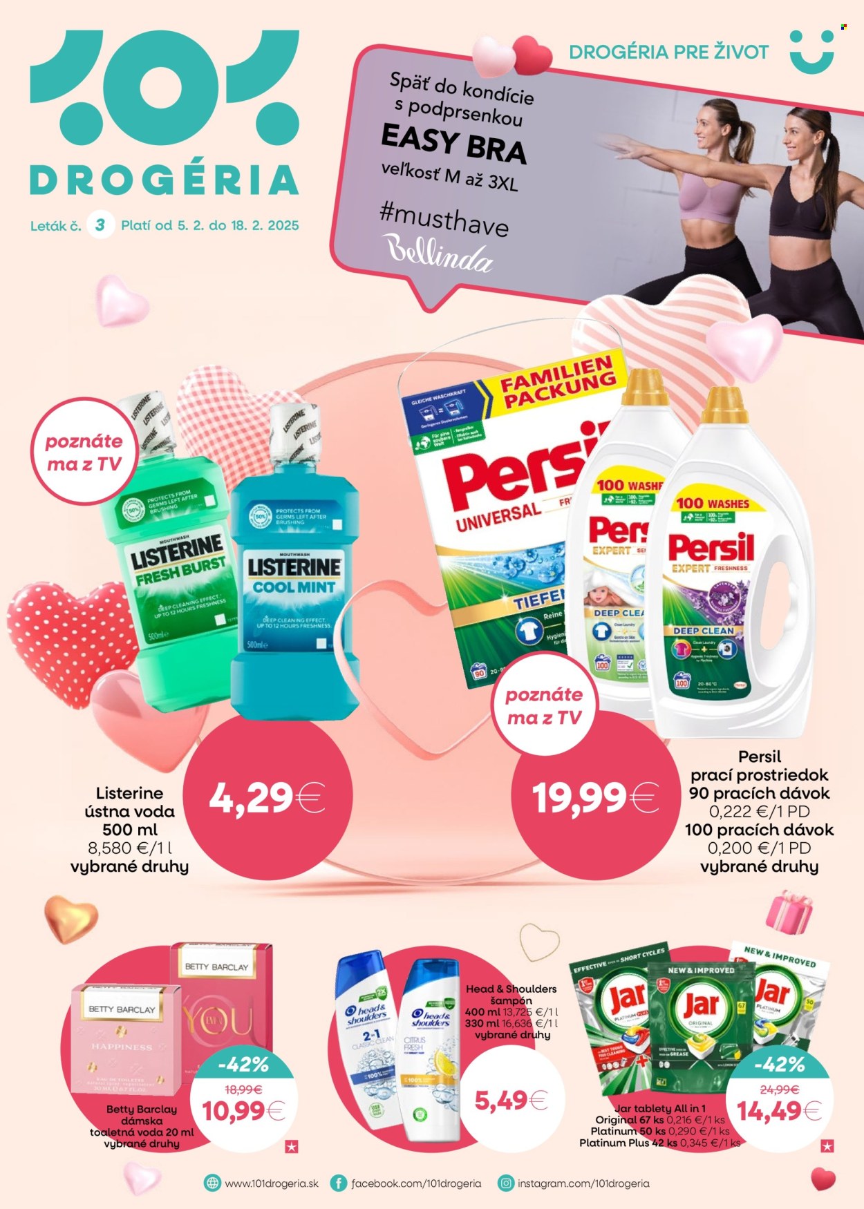 Leták 101 Drogerie - 5.2.2025 - 18.2.2025. Strana 1