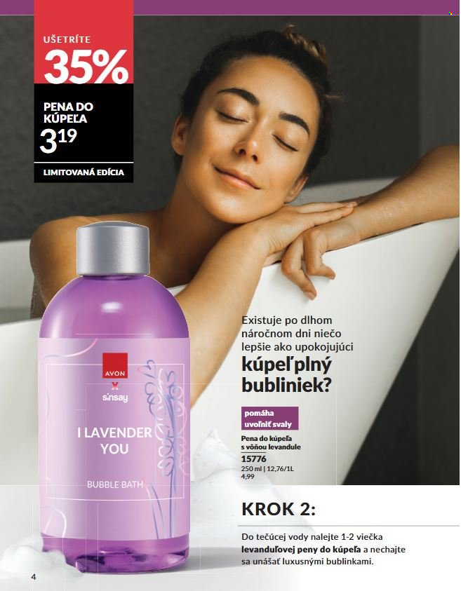 Leták Avon - 1.2.2025 - 28.2.2025. Strana 4