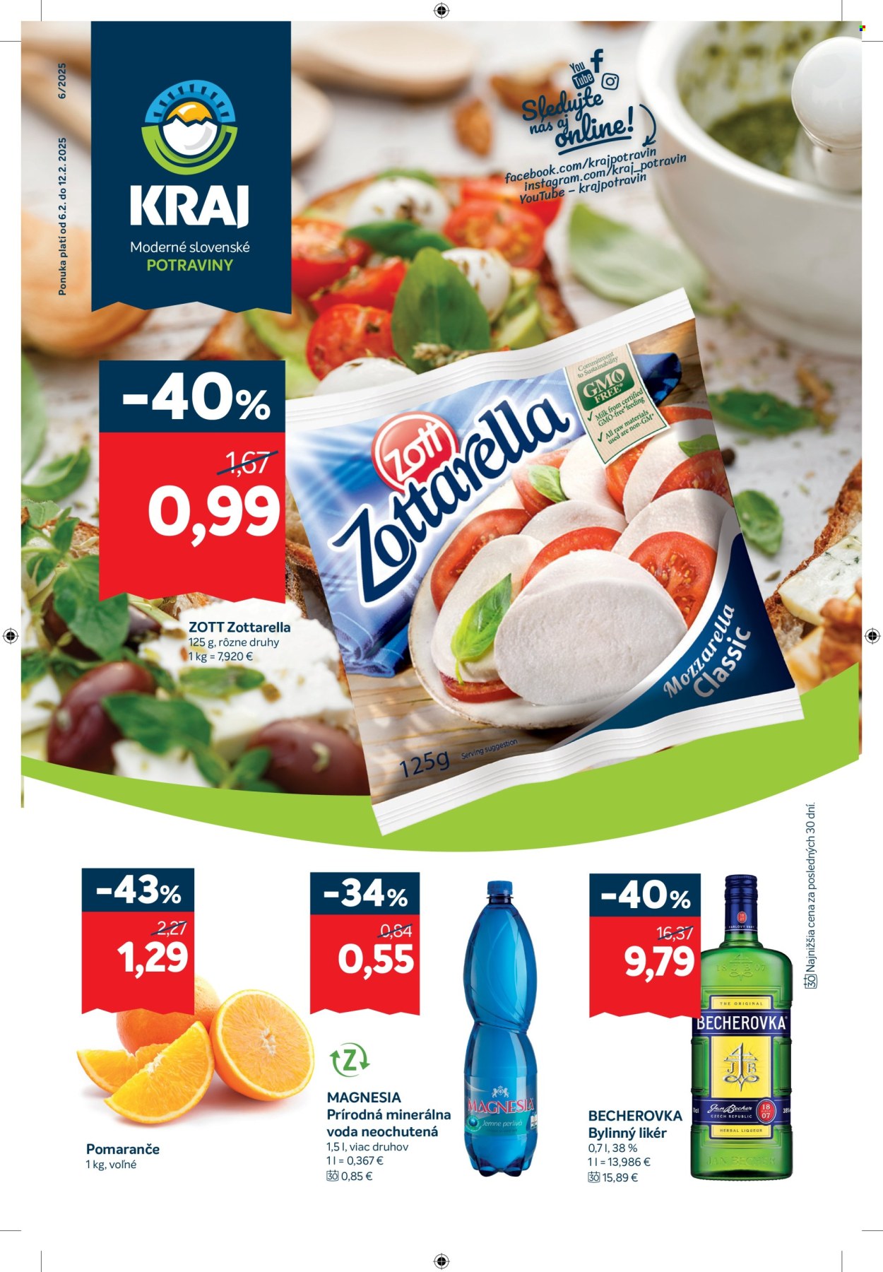 Leták Kraj - 6.2.2025 - 12.2.2025. Strana 1