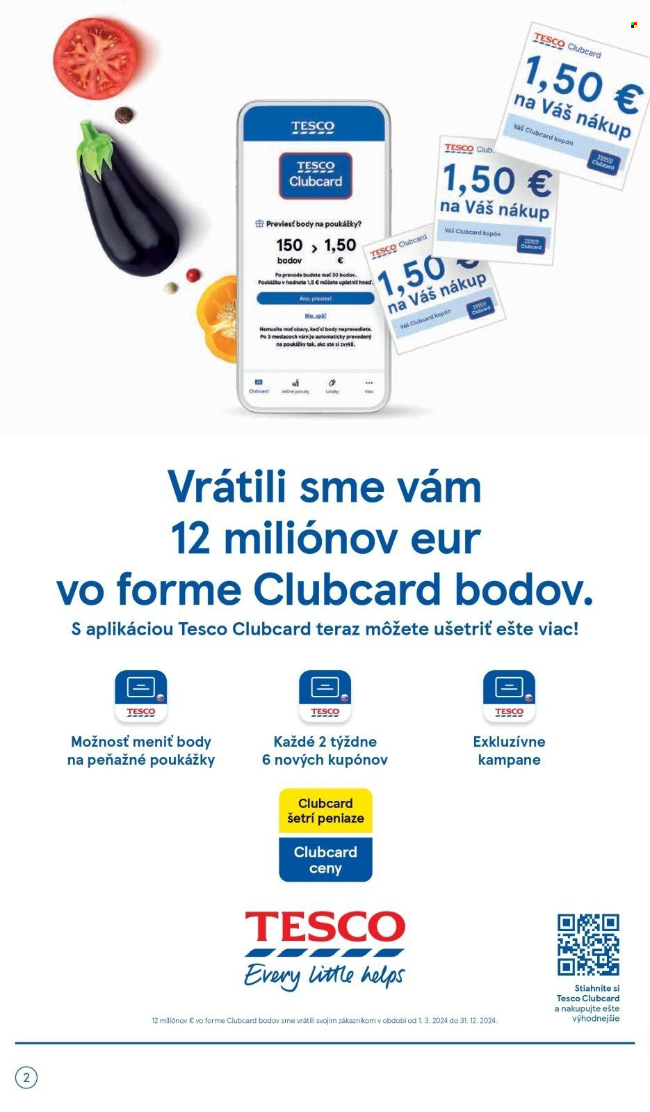 Leták TESCO - 5.2.2025 - 11.2.2025. Strana 2