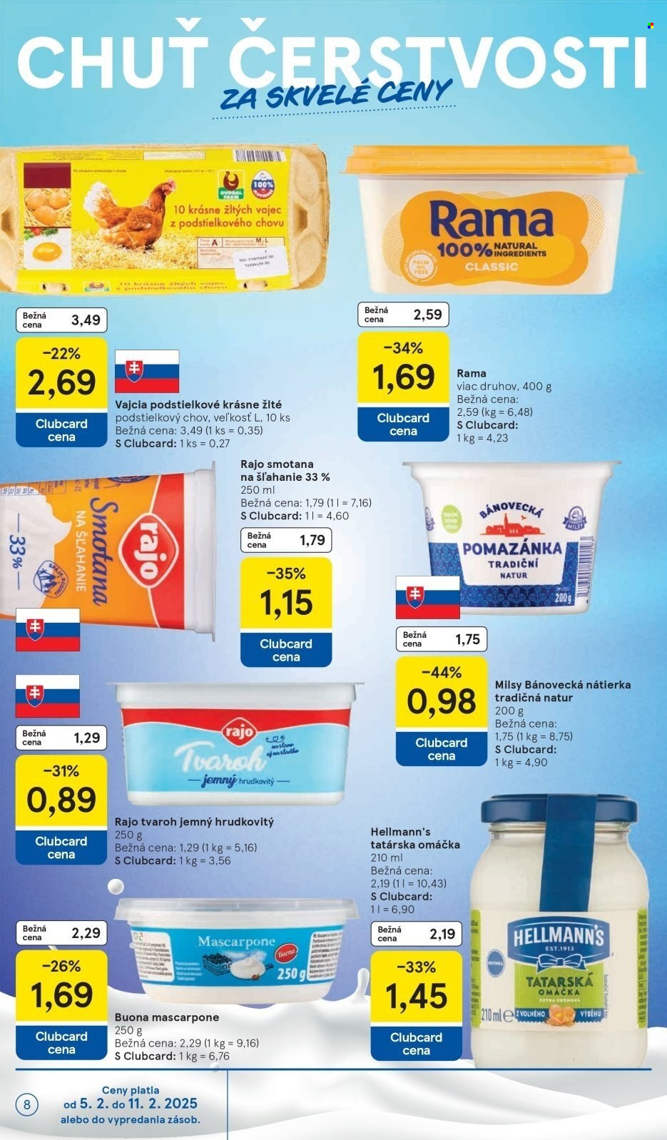 Leták TESCO - 5.2.2025 - 11.2.2025. Strana 8