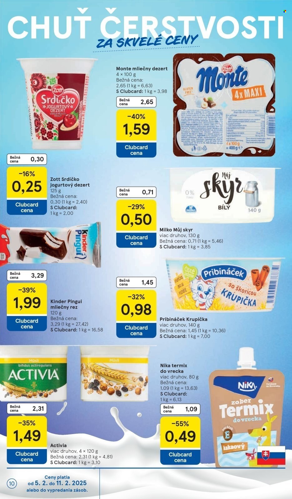 Leták TESCO - 5.2.2025 - 11.2.2025. Strana 10
