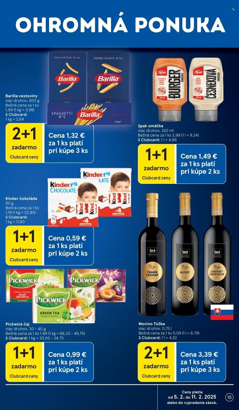 Leták TESCO - 5.2.2025 - 11.2.2025. Strana 15