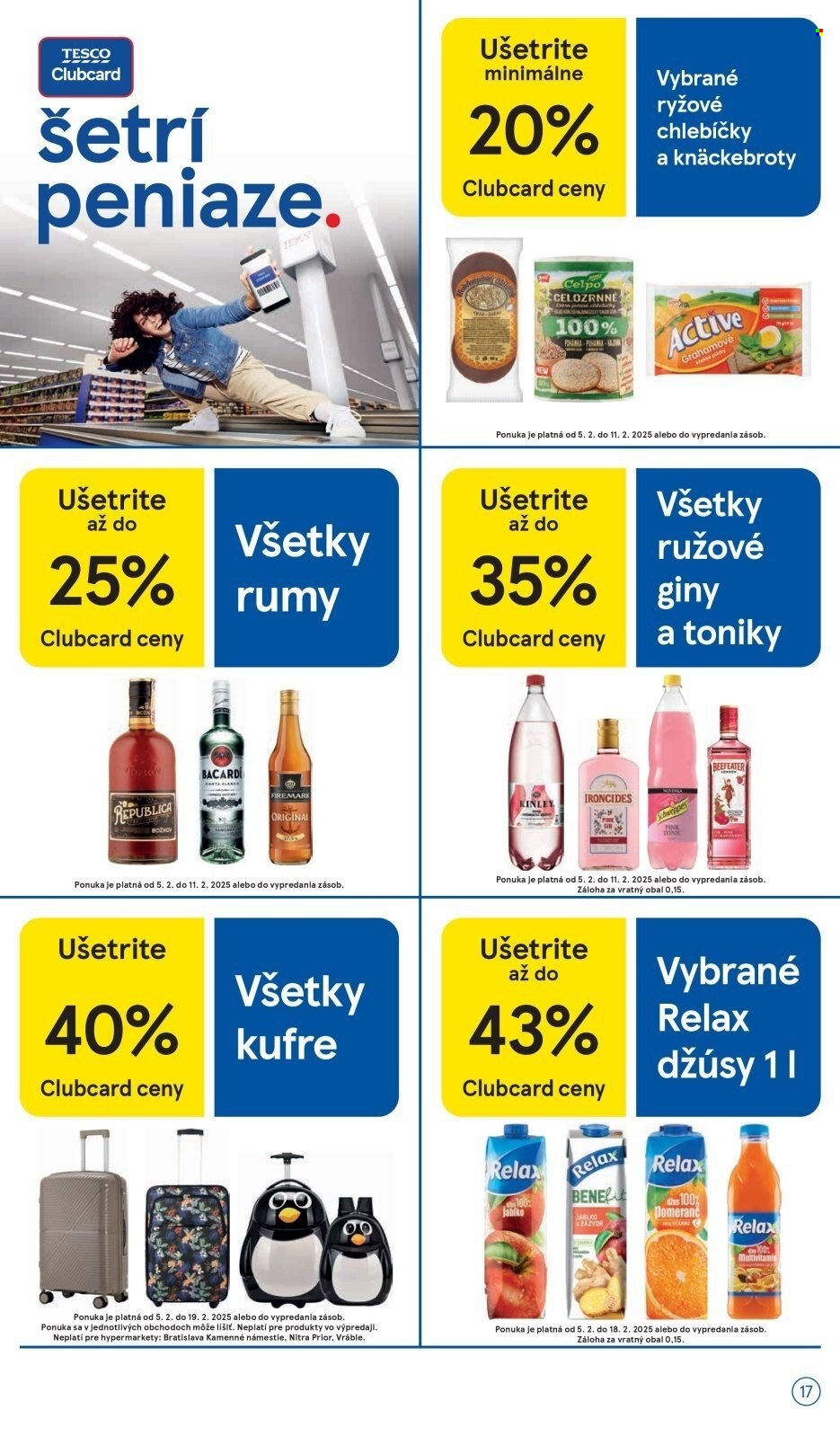 Leták TESCO - 5.2.2025 - 11.2.2025. Strana 17