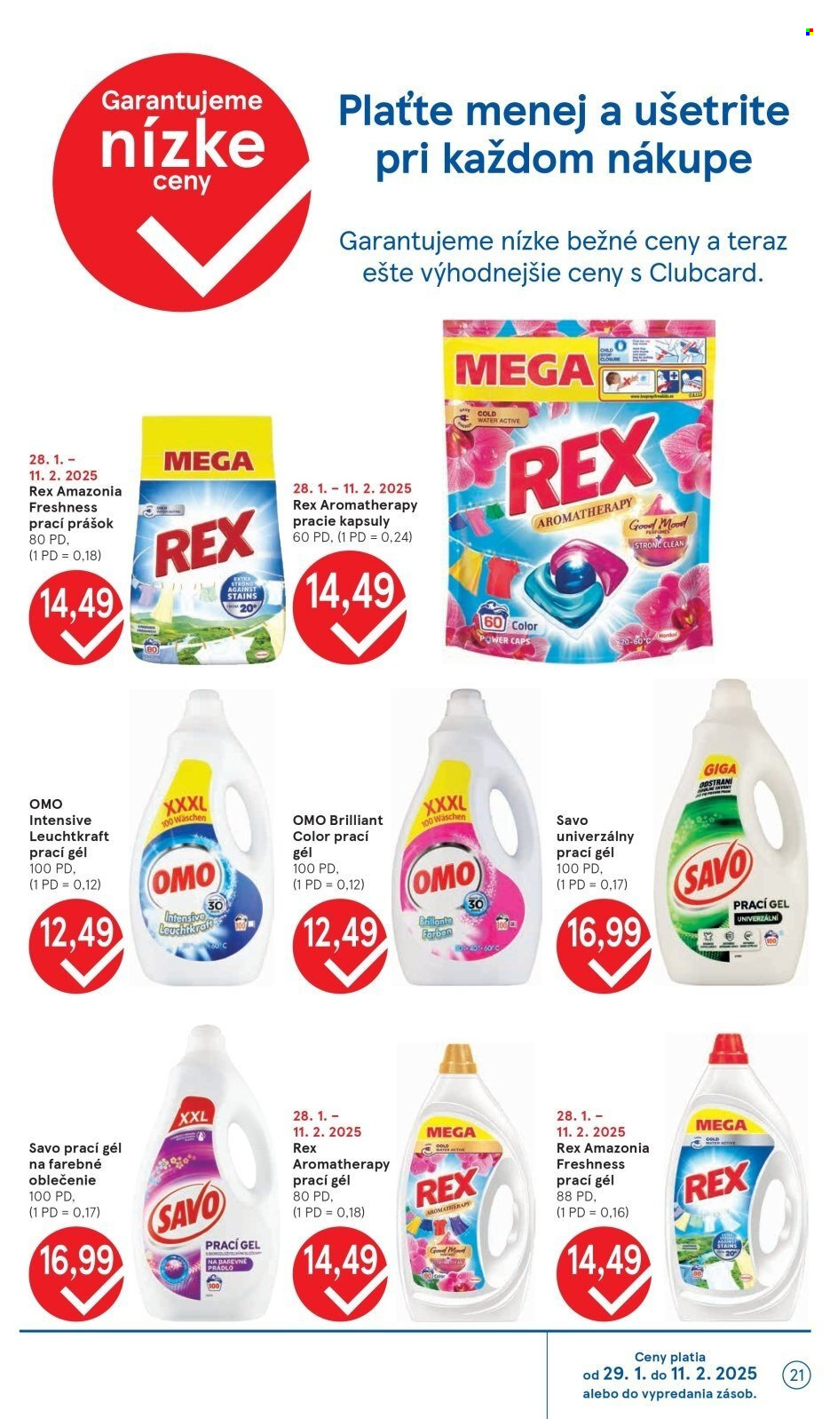 Leták TESCO - 5.2.2025 - 11.2.2025. Strana 21