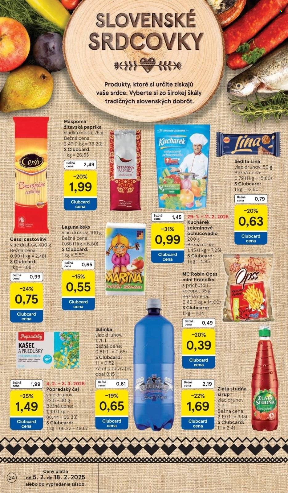 Leták TESCO - 5.2.2025 - 11.2.2025. Strana 24