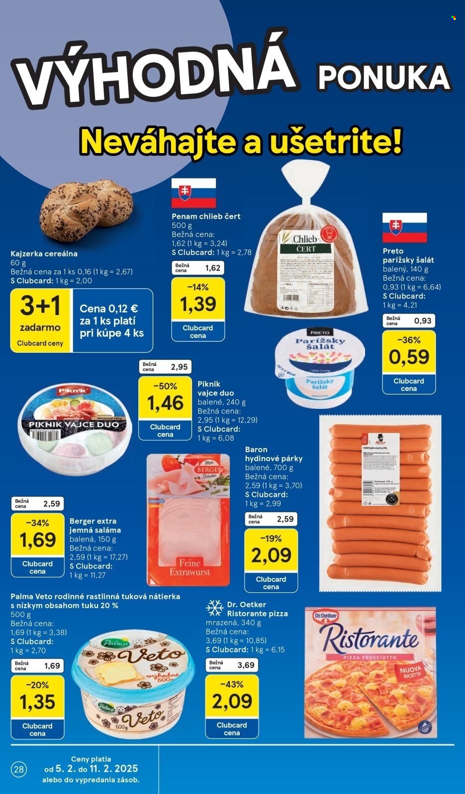 Leták TESCO - 5.2.2025 - 11.2.2025. Strana 28