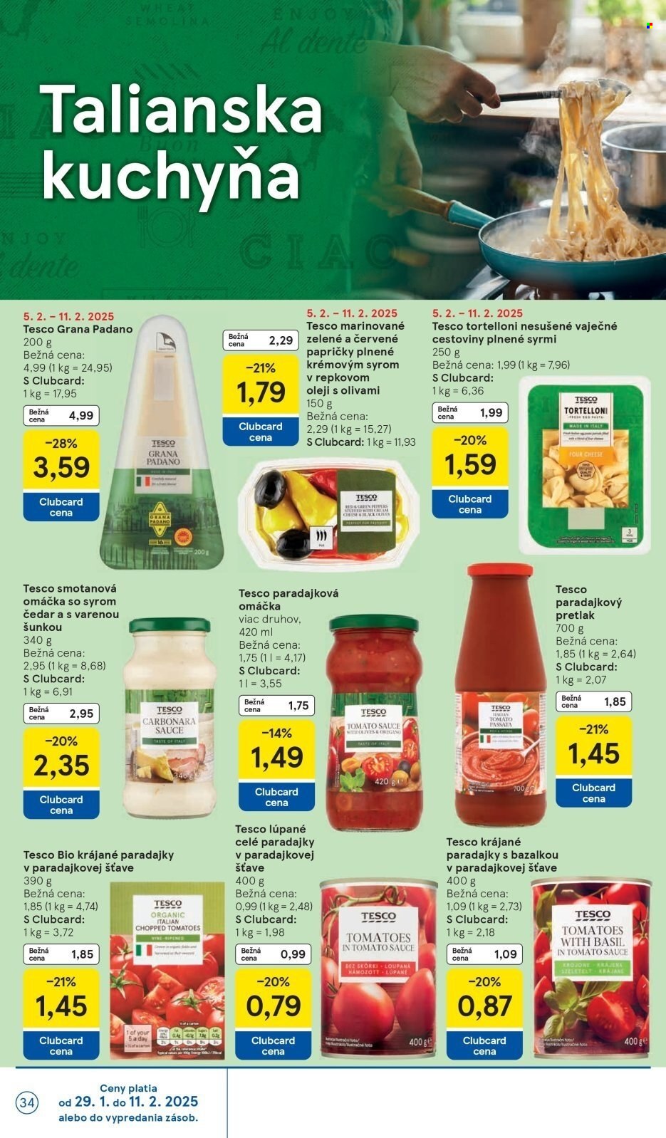 Leták TESCO - 5.2.2025 - 11.2.2025. Strana 34