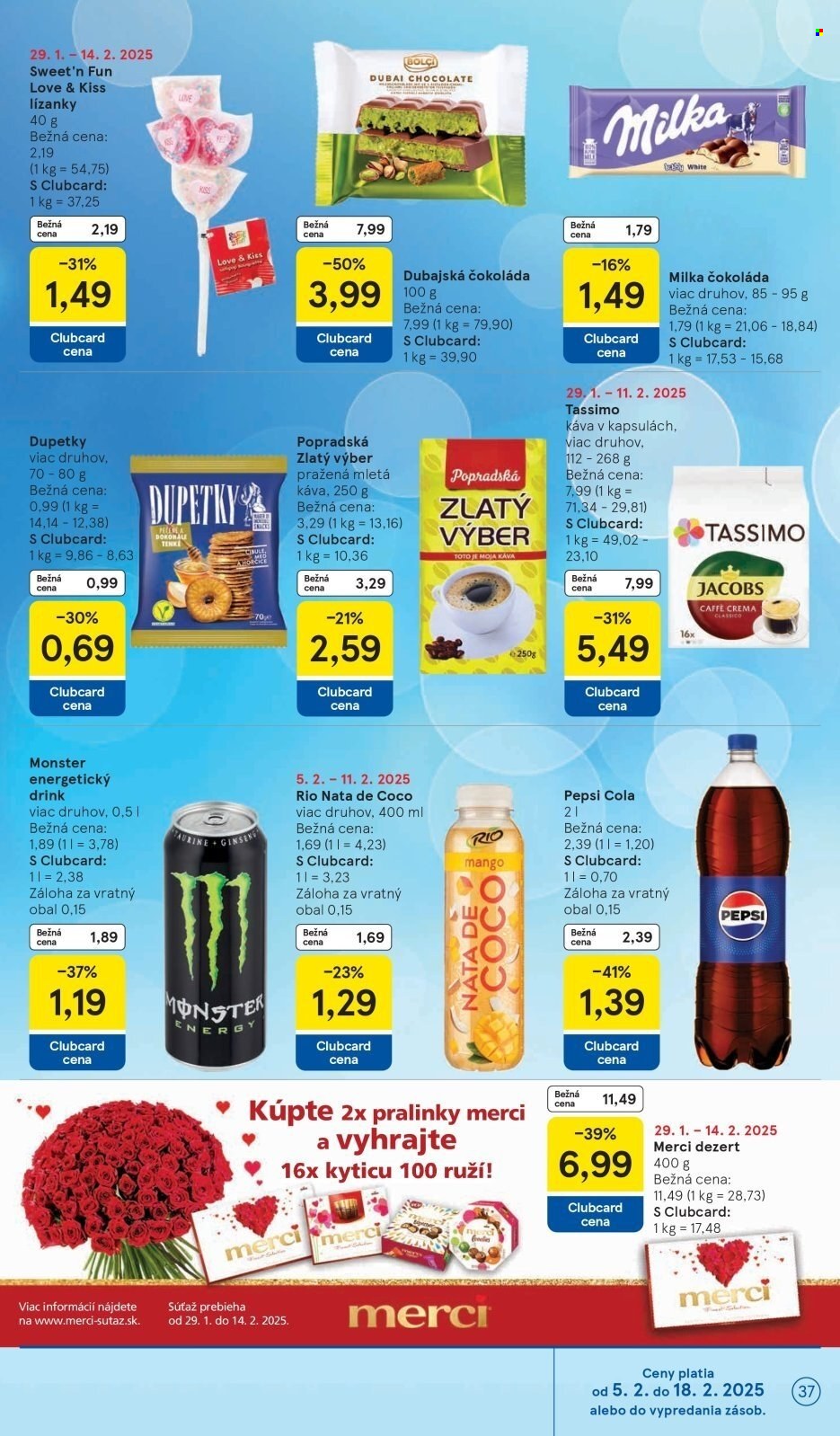 Leták TESCO - 5.2.2025 - 11.2.2025. Strana 37