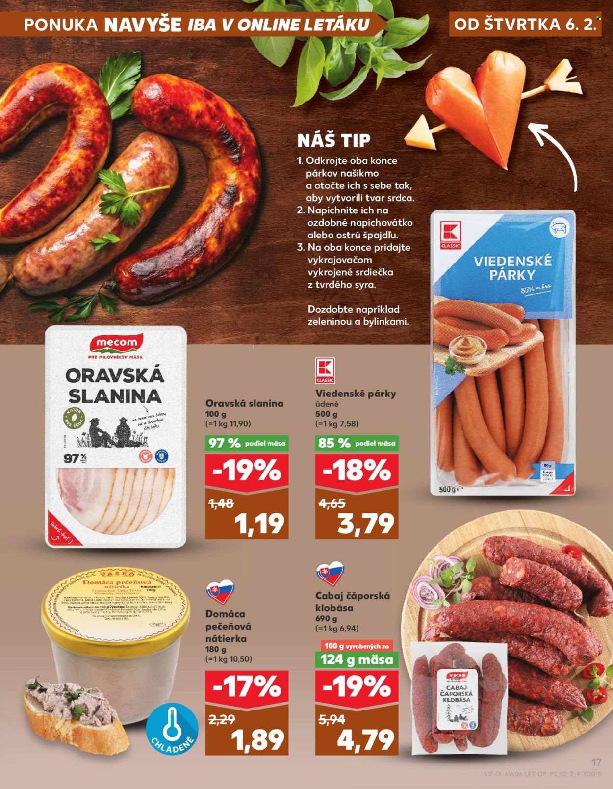 Leták Kaufland - 6.2.2025 - 12.2.2025. Strana 17