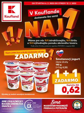 Leták Kaufland - 6.2.2025 - 12.2.2025.