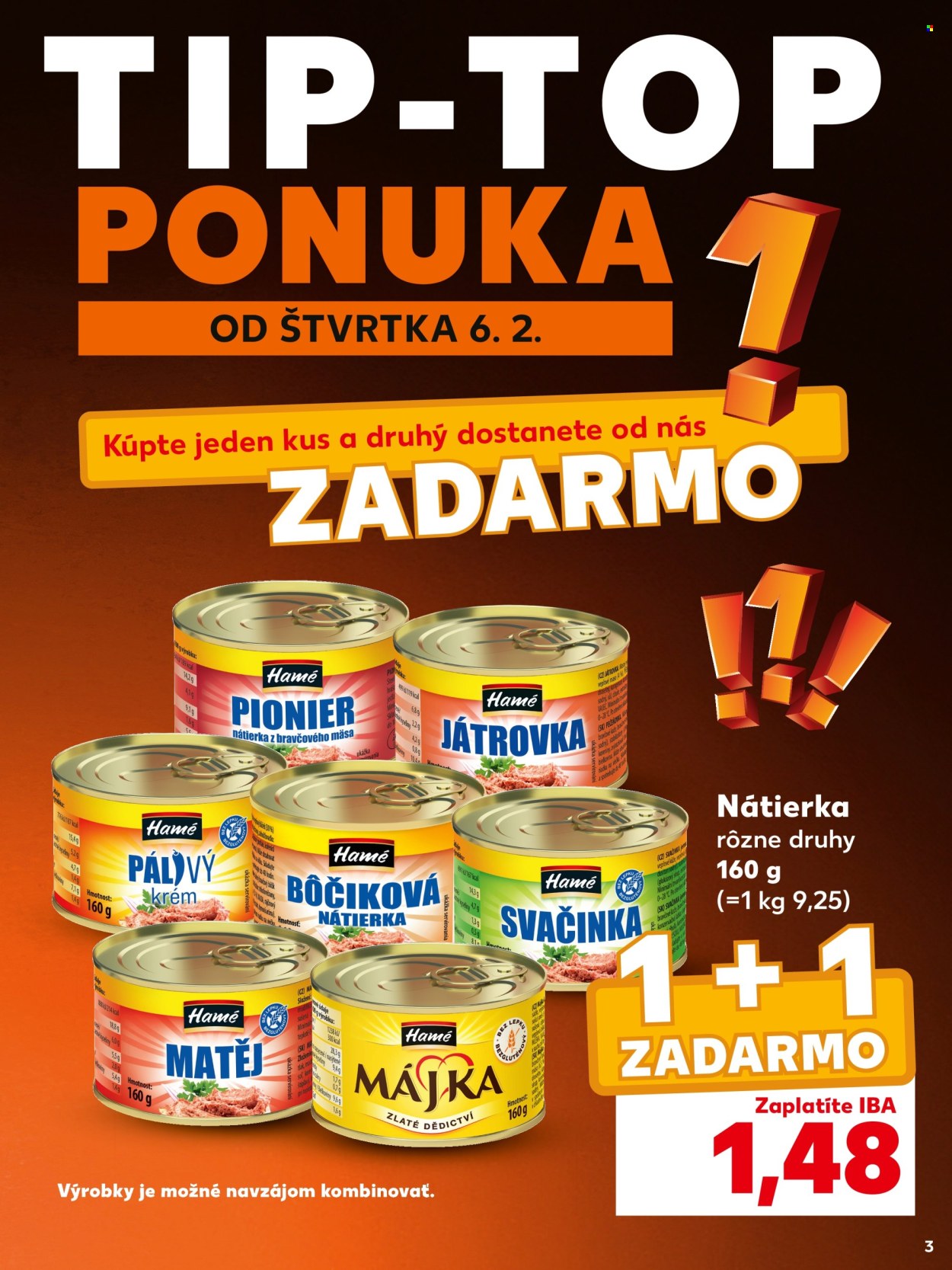 Leták Kaufland - 6.2.2025 - 12.2.2025. Strana 3