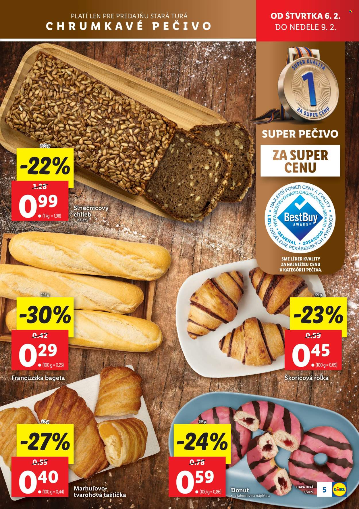 Leták Lidl - 6.2.2025 - 9.2.2025. Strana 5