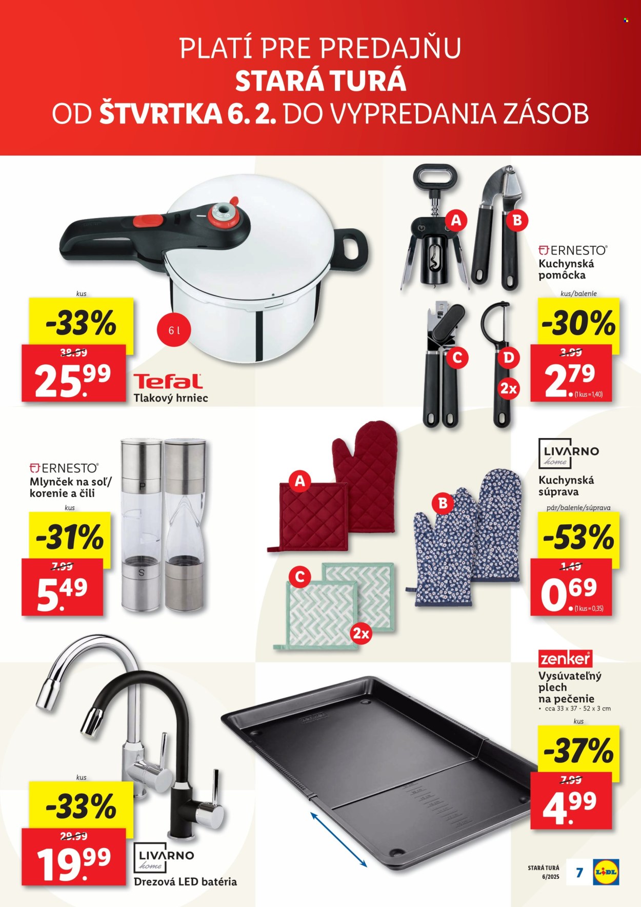 Leták Lidl - 6.2.2025 - 9.2.2025. Strana 7