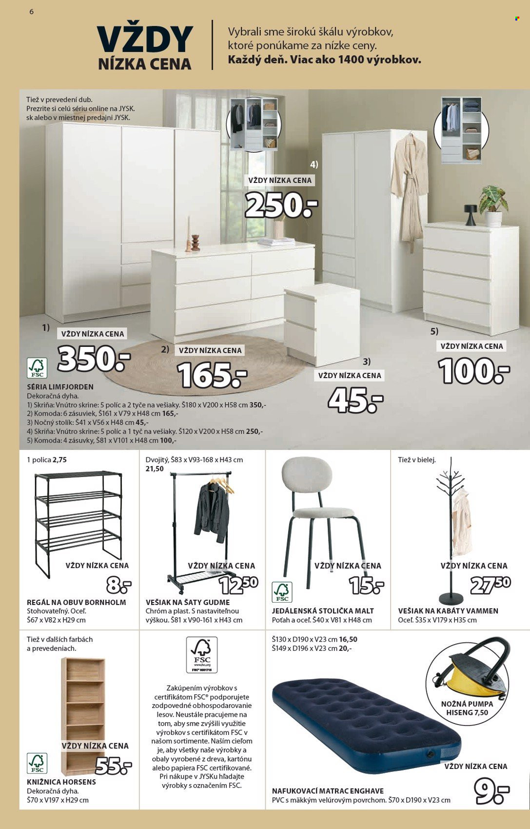 Leták JYSK - 5.2.2025 - 11.3.2025. Strana 7