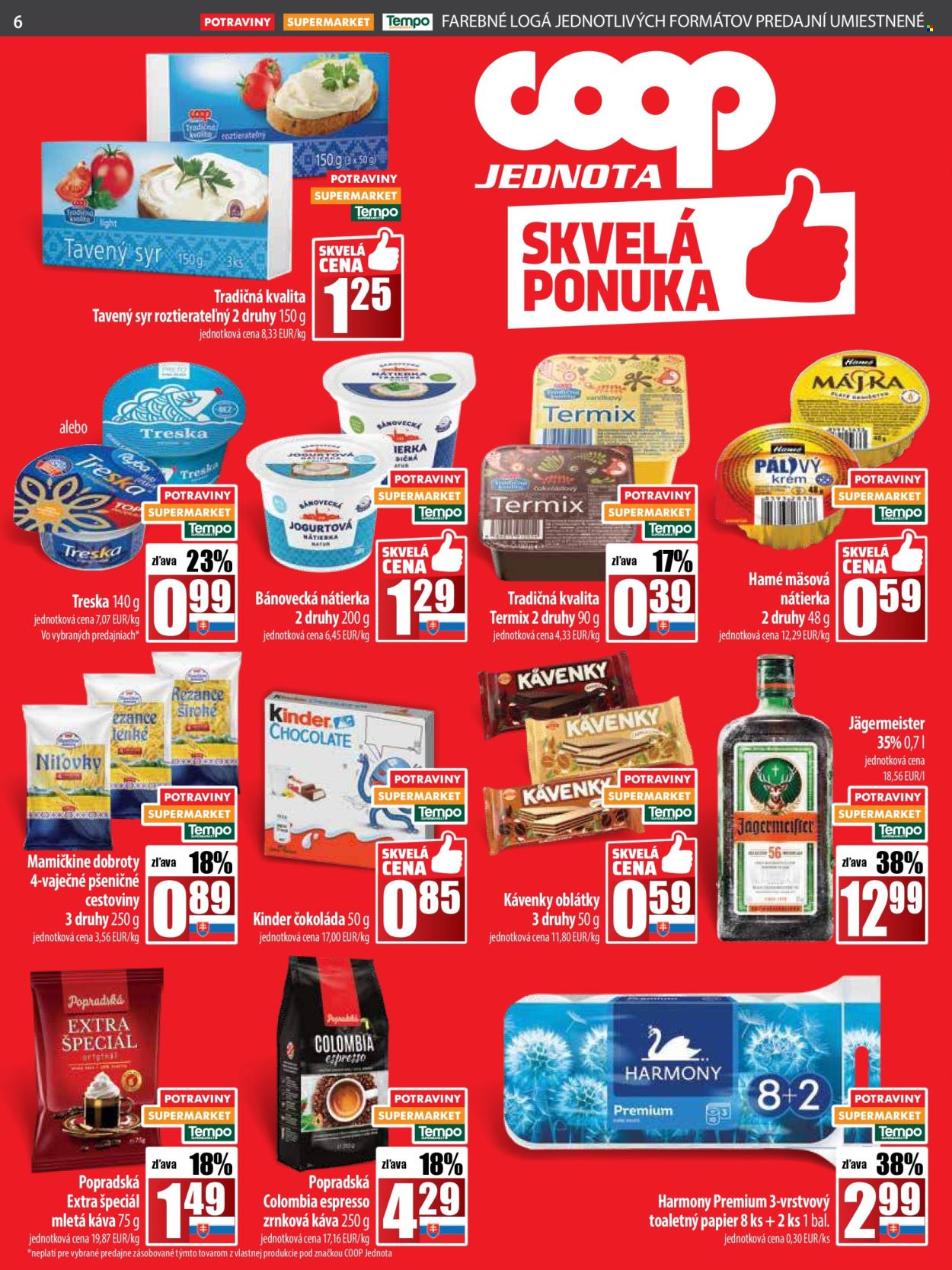 Leták COOP Jednota - 6.2.2025 - 12.2.2025. Strana 6