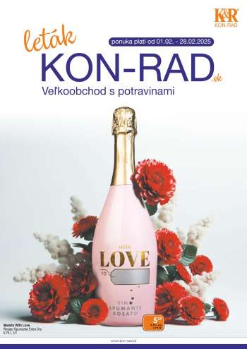 Leták KON-RAD - 1.2.2025 - 28.2.2025.