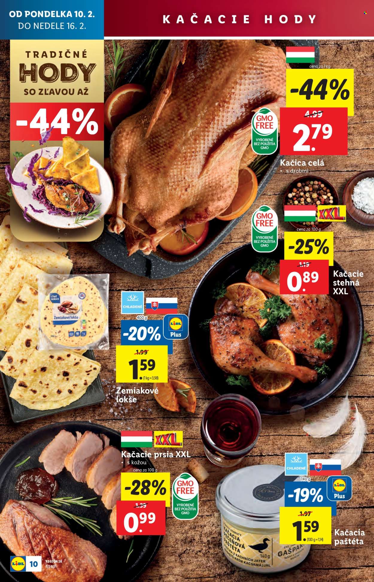 Leták Lidl - 10.2.2025 - 16.2.2025. Strana 10