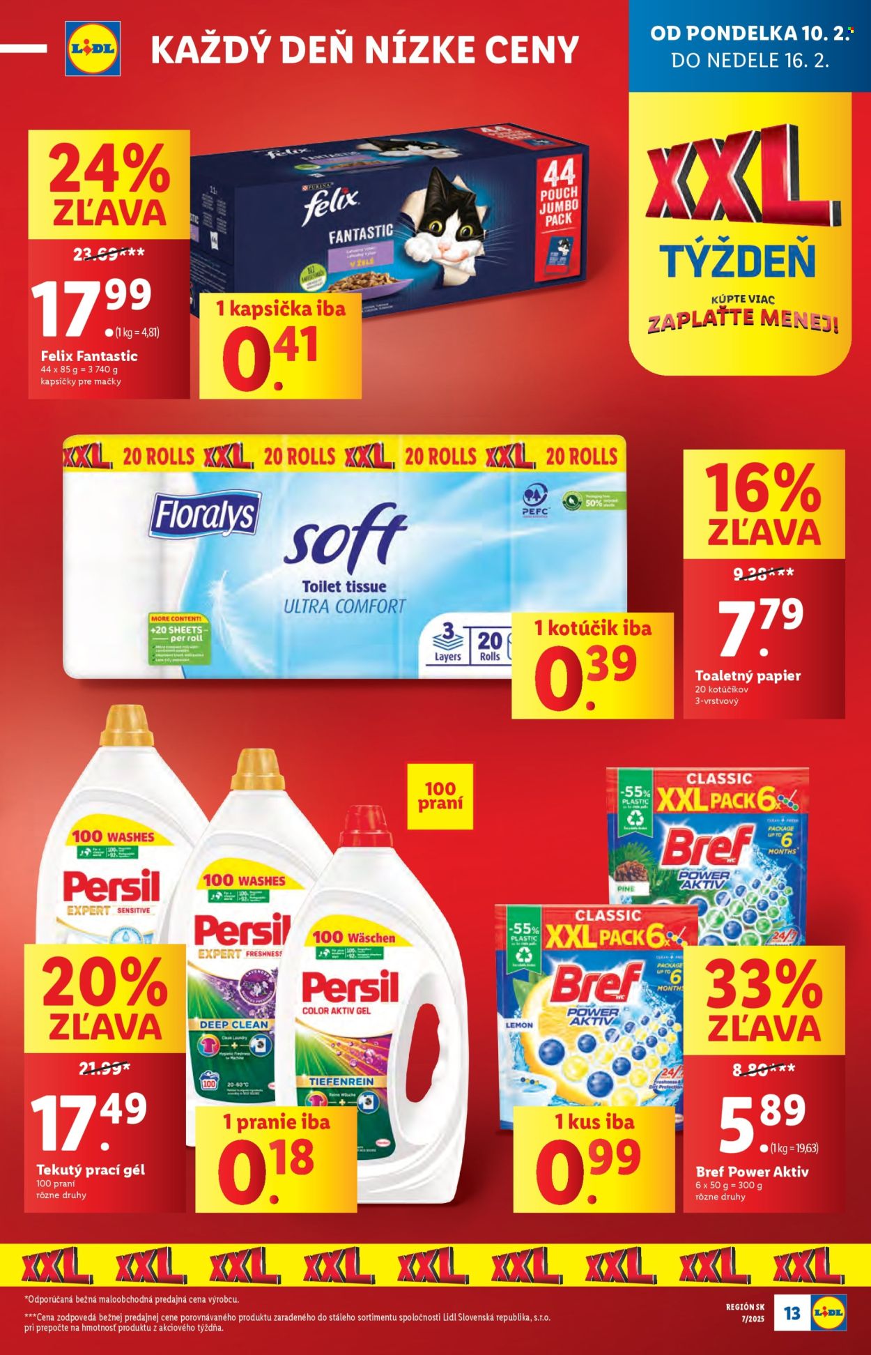 Leták Lidl - 10.2.2025 - 16.2.2025. Strana 13