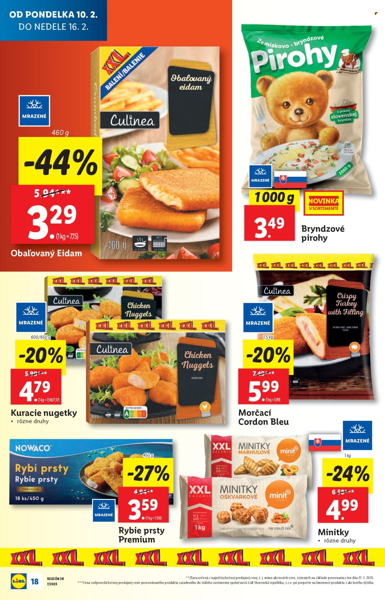 Leták Lidl - 10.2.2025 - 16.2.2025. Strana 18