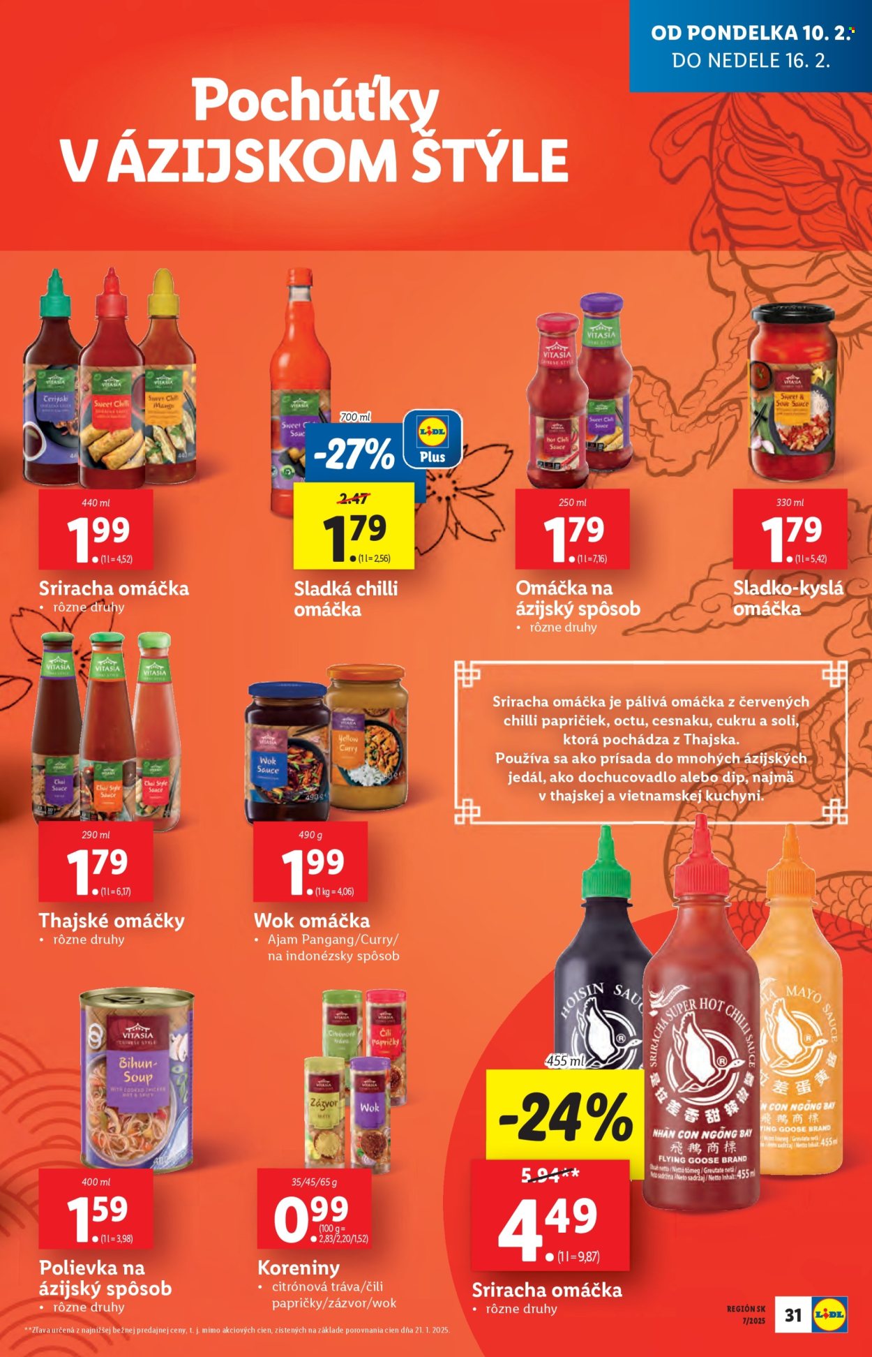 Leták Lidl - 10.2.2025 - 16.2.2025. Strana 31