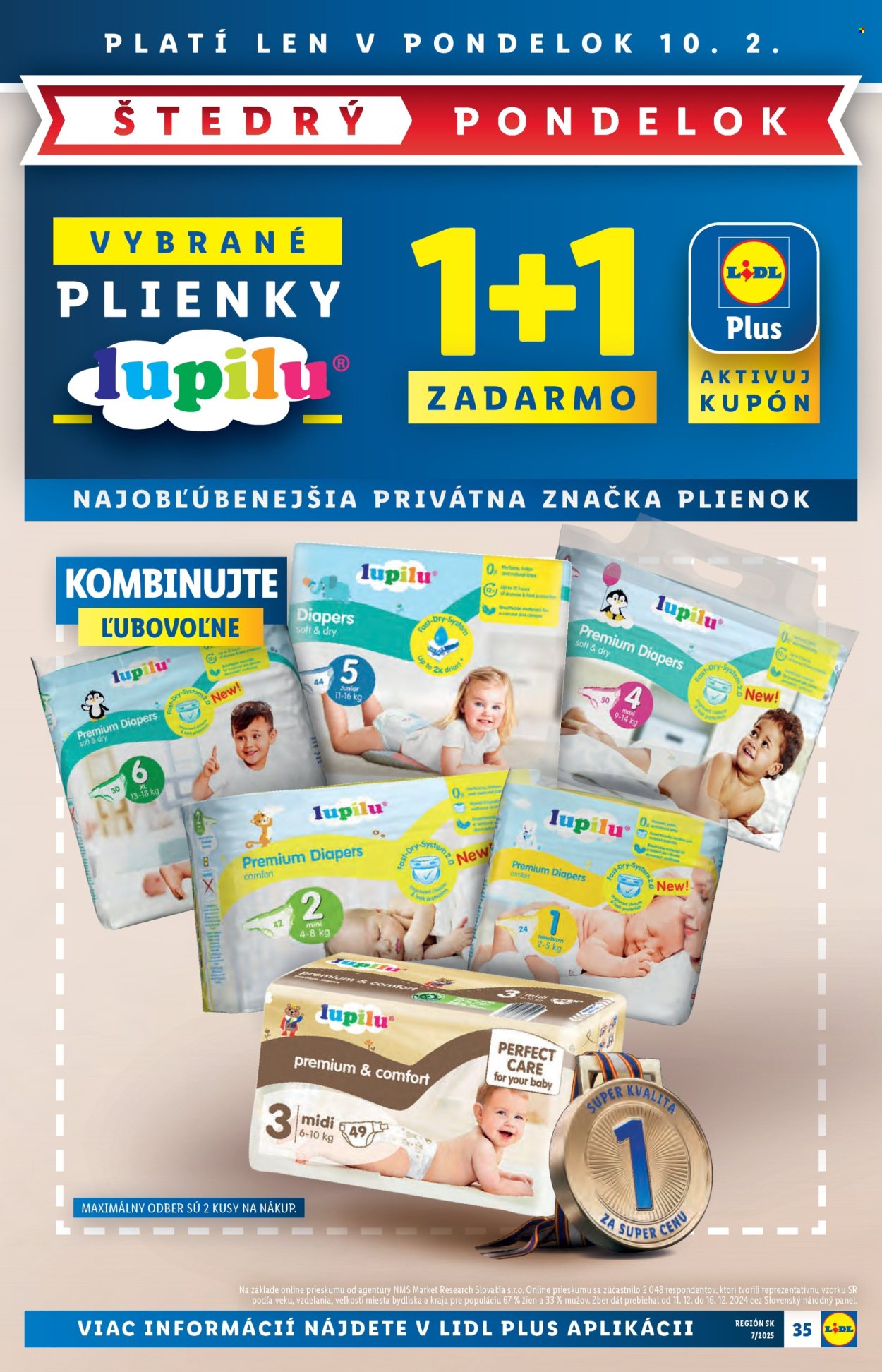 Leták Lidl - 10.2.2025 - 16.2.2025. Strana 35