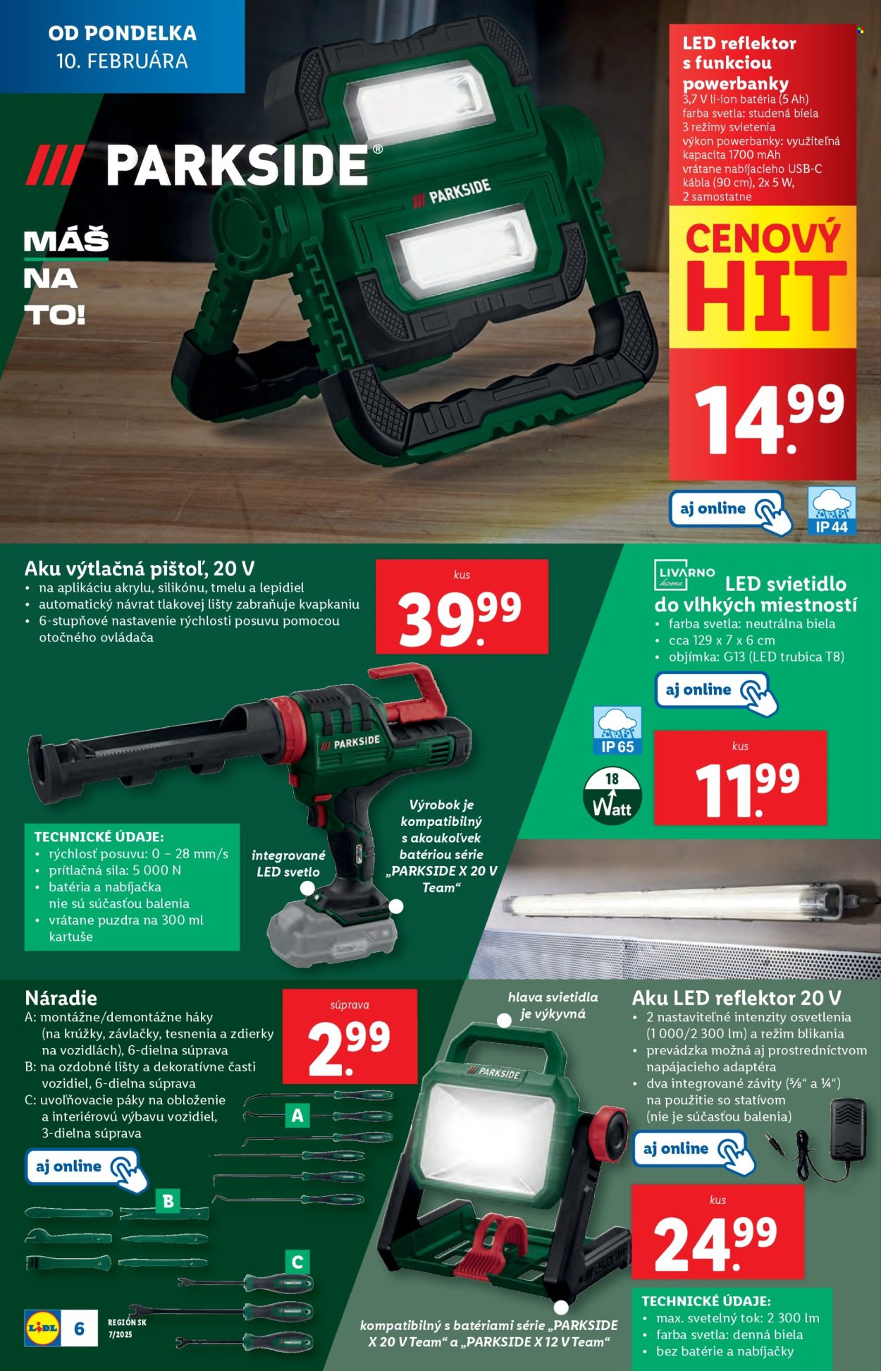 Leták Lidl - 10.2.2025 - 16.2.2025. Strana 86