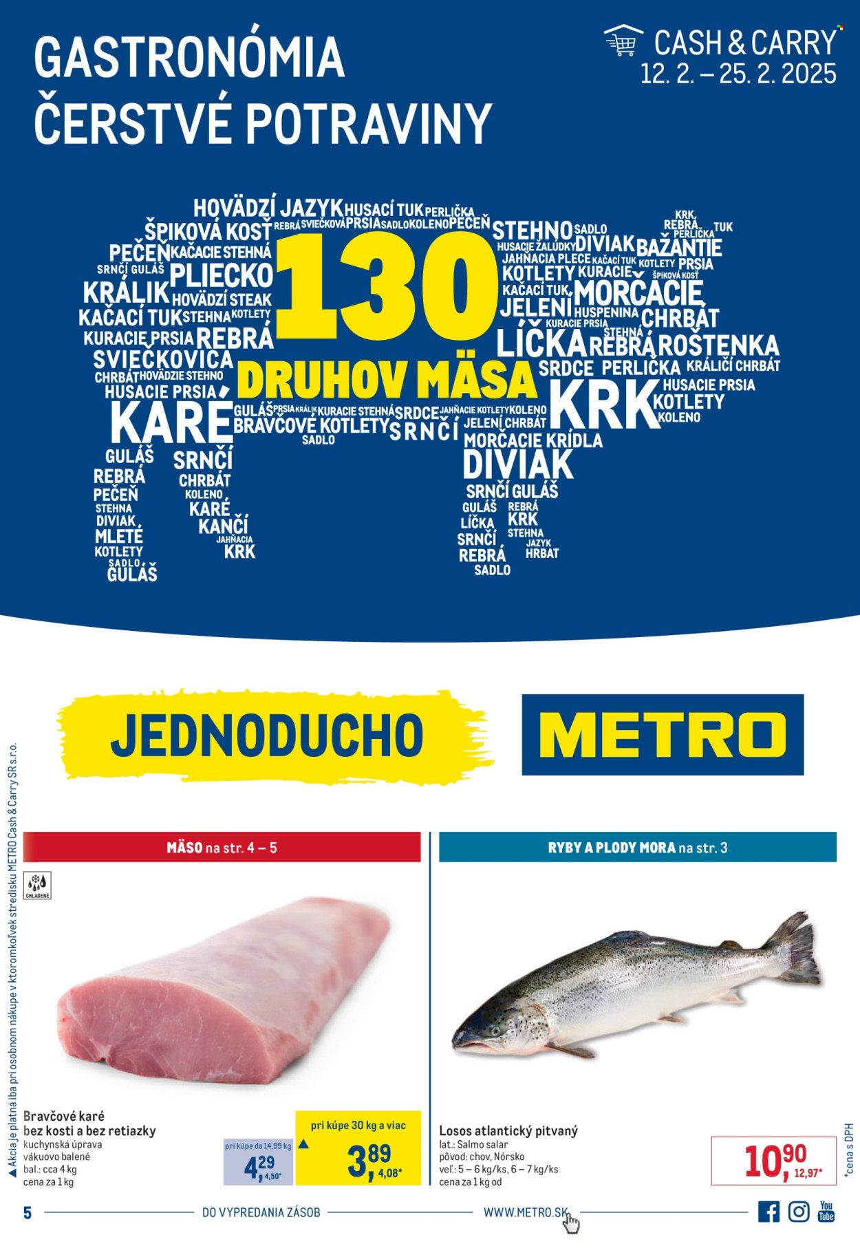 Leták Metro - 12.2.2025 - 25.2.2025. Strana 1