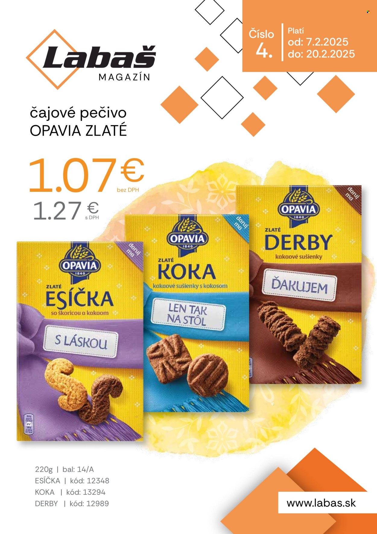 Leták Labaš - 7.2.2025 - 20.2.2025. Strana 1