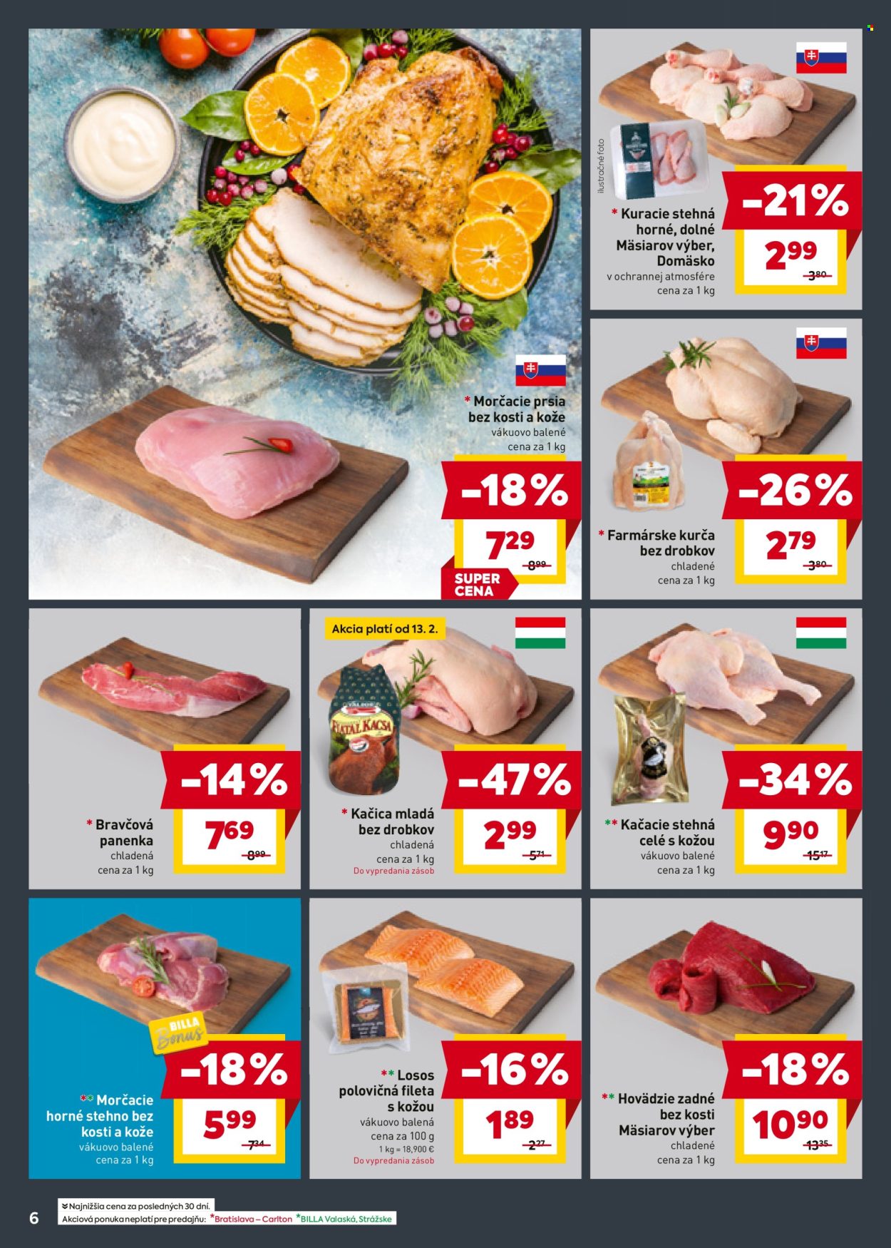 Leták Billa - 12.2.2025 - 18.2.2025. Strana 6
