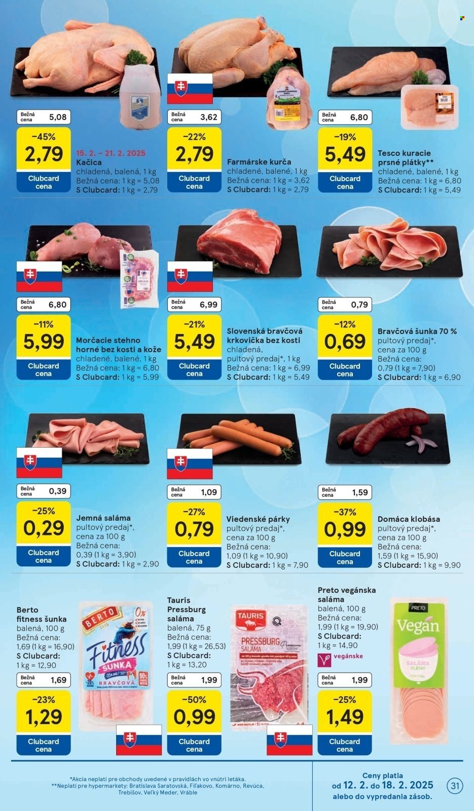 Leták TESCO - 12.2.2025 - 18.2.2025. Strana 31