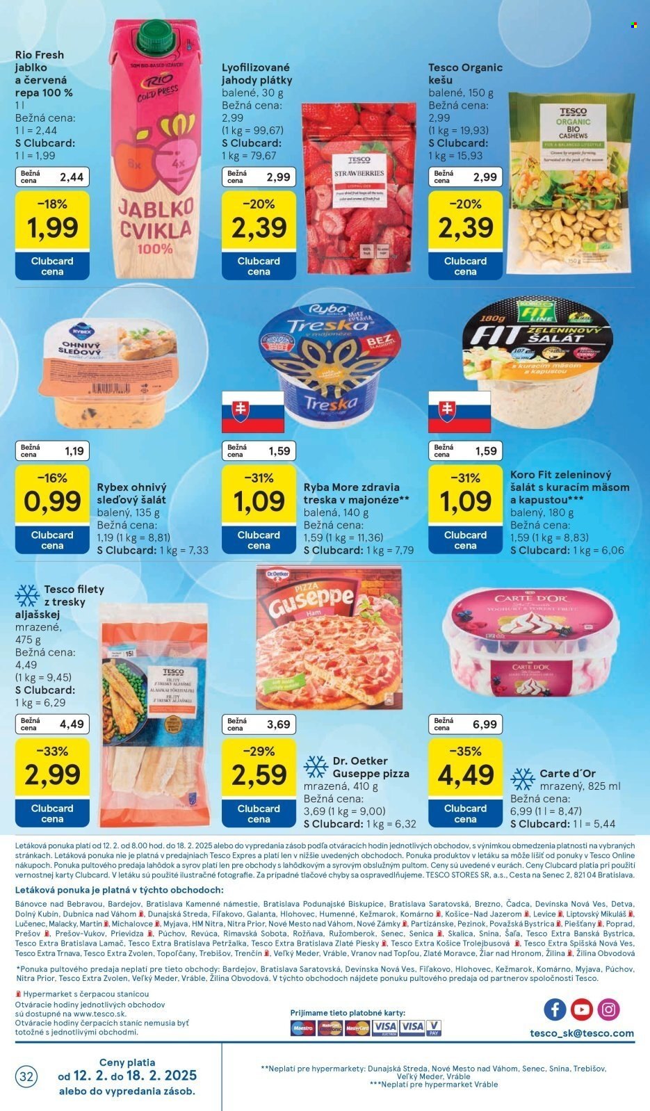 Leták TESCO - 12.2.2025 - 18.2.2025. Strana 32
