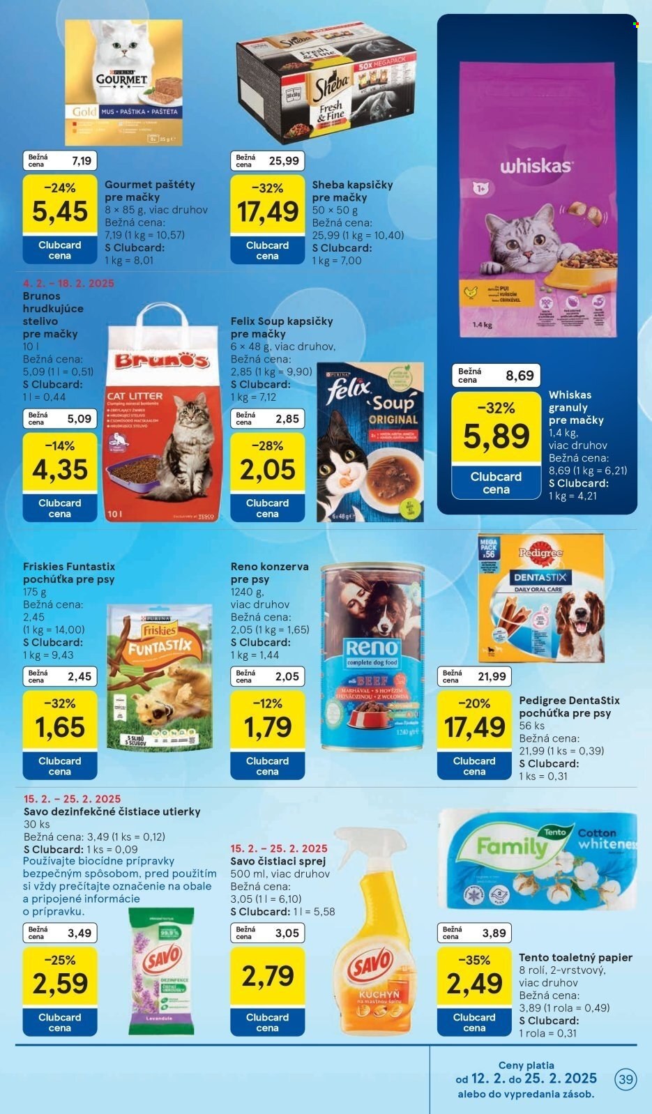 Leták TESCO - 12.2.2025 - 18.2.2025. Strana 39