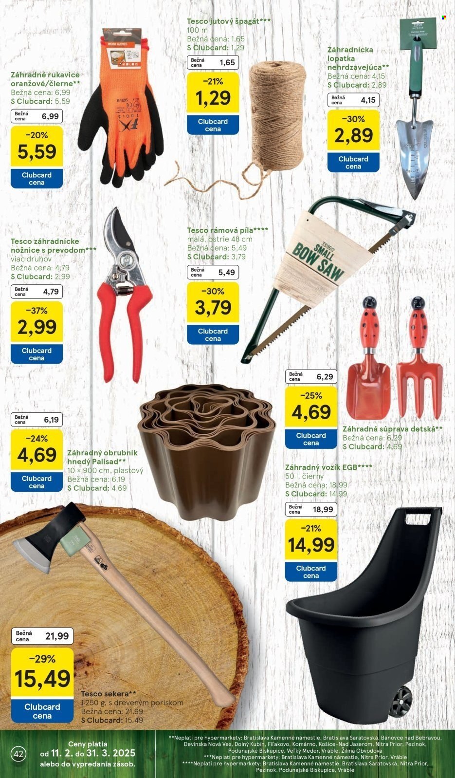 Leták TESCO - 12.2.2025 - 18.2.2025. Strana 42