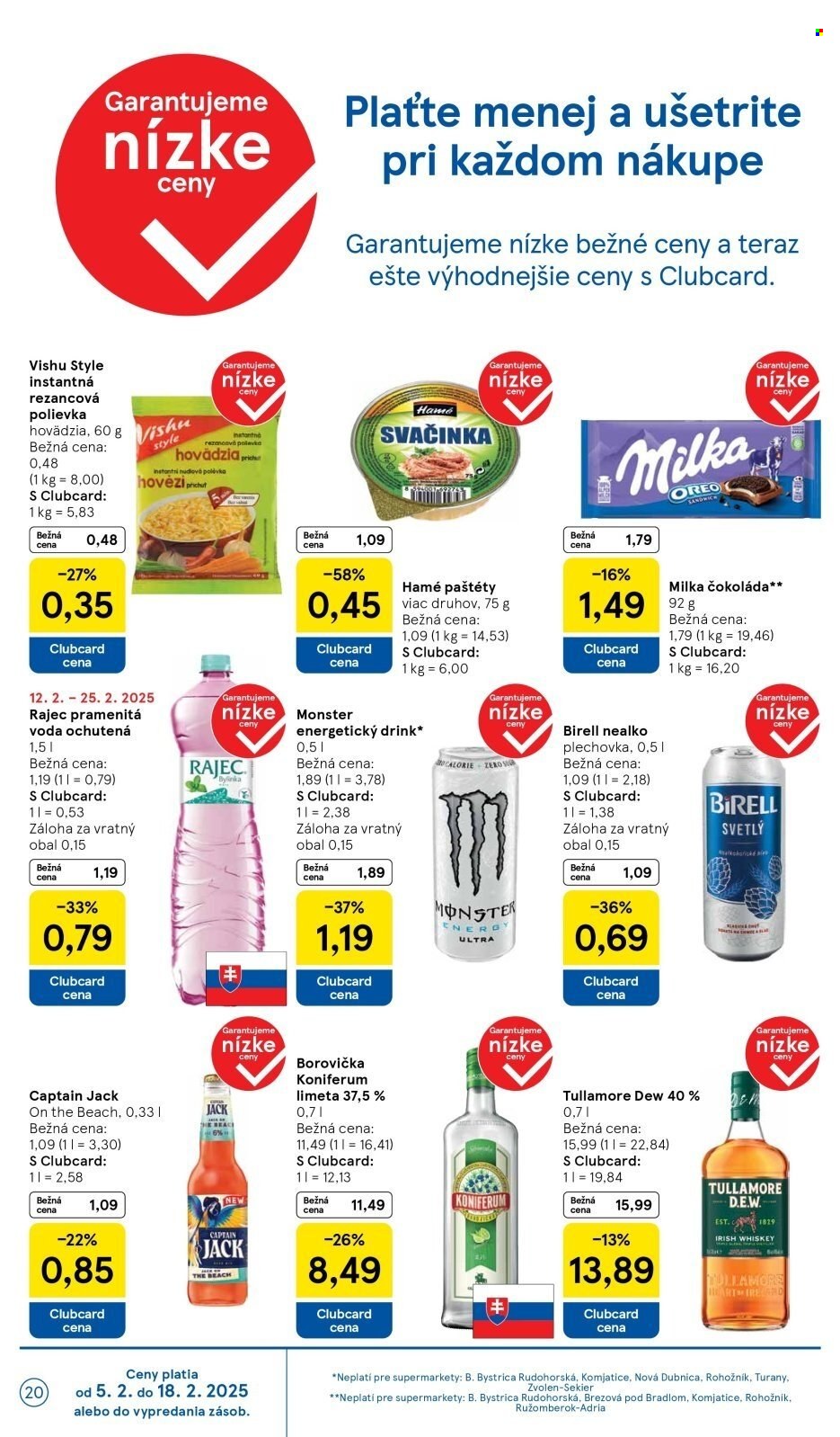 Leták TESCO supermarket - 12.2.2025 - 18.2.2025. Strana 20
