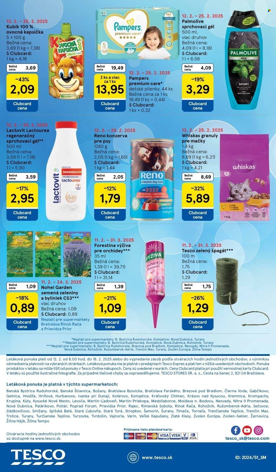 Leták TESCO supermarket - 12.2.2025 - 18.2.2025. Strana 29