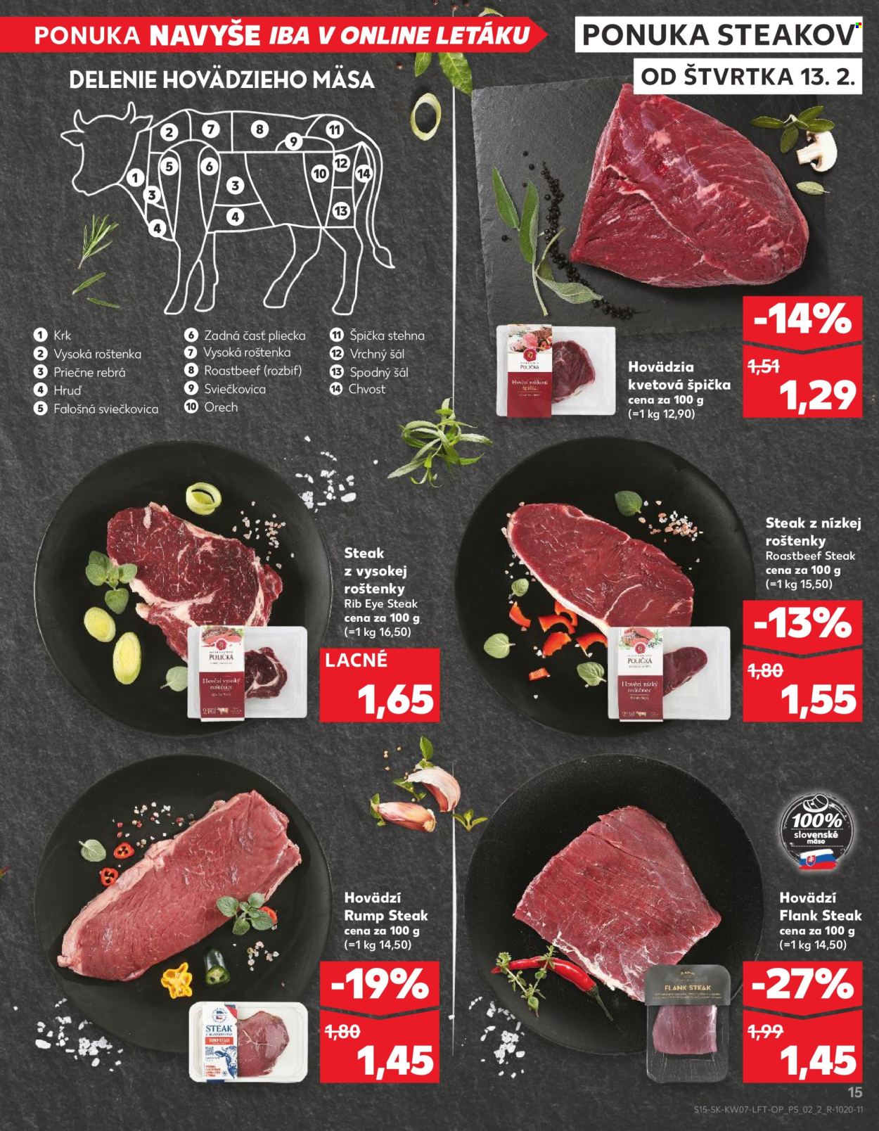 Leták Kaufland - 13.2.2025 - 19.2.2025. Strana 15