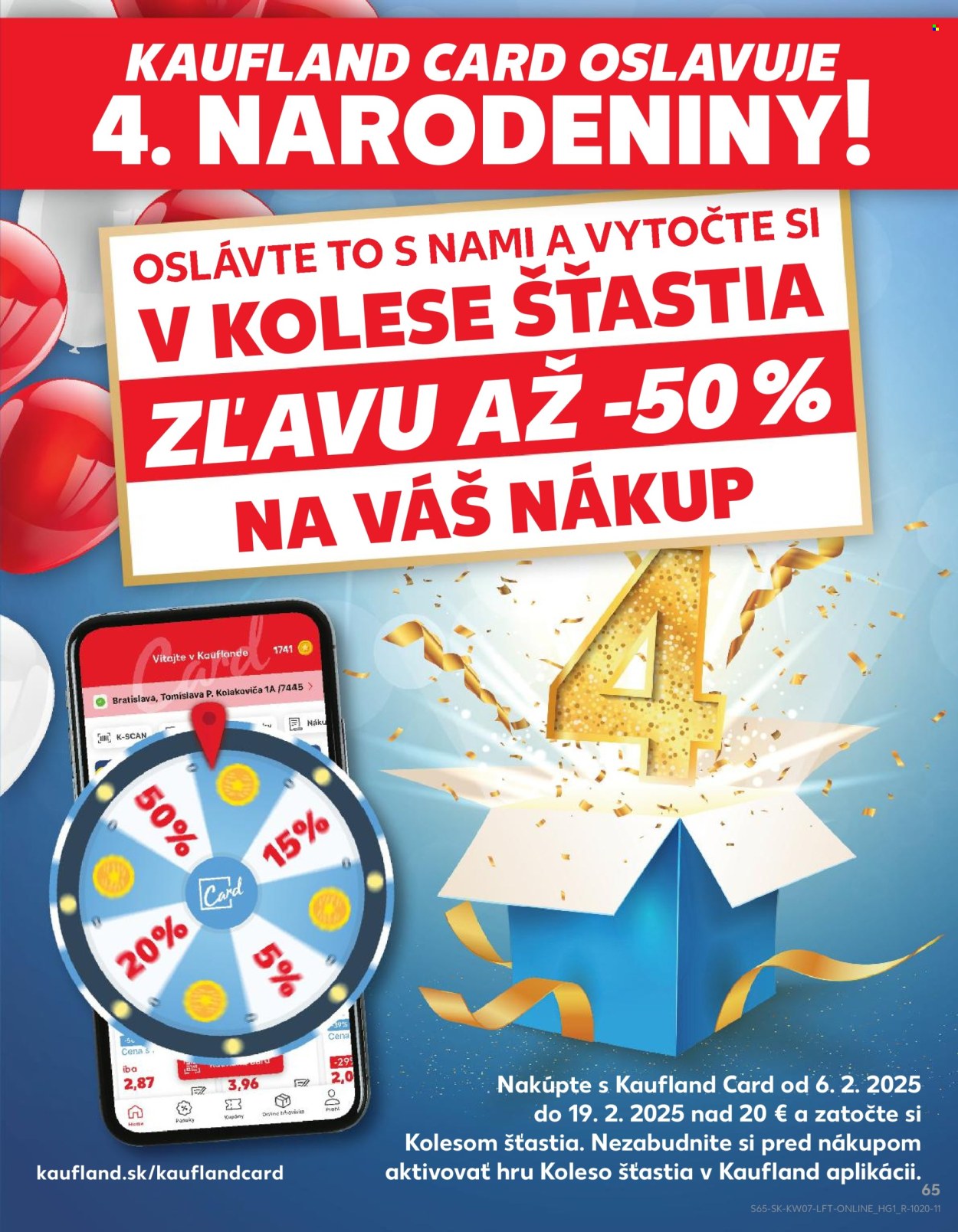 Leták Kaufland - 13.2.2025 - 19.2.2025. Strana 65