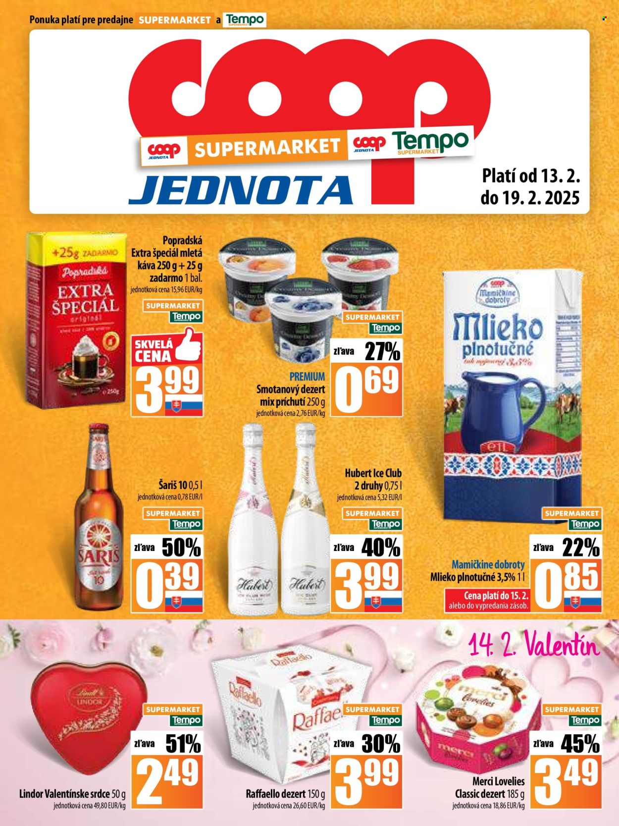 Leták COOP Jednota - 13.2.2025 - 19.2.2025. Strana 11