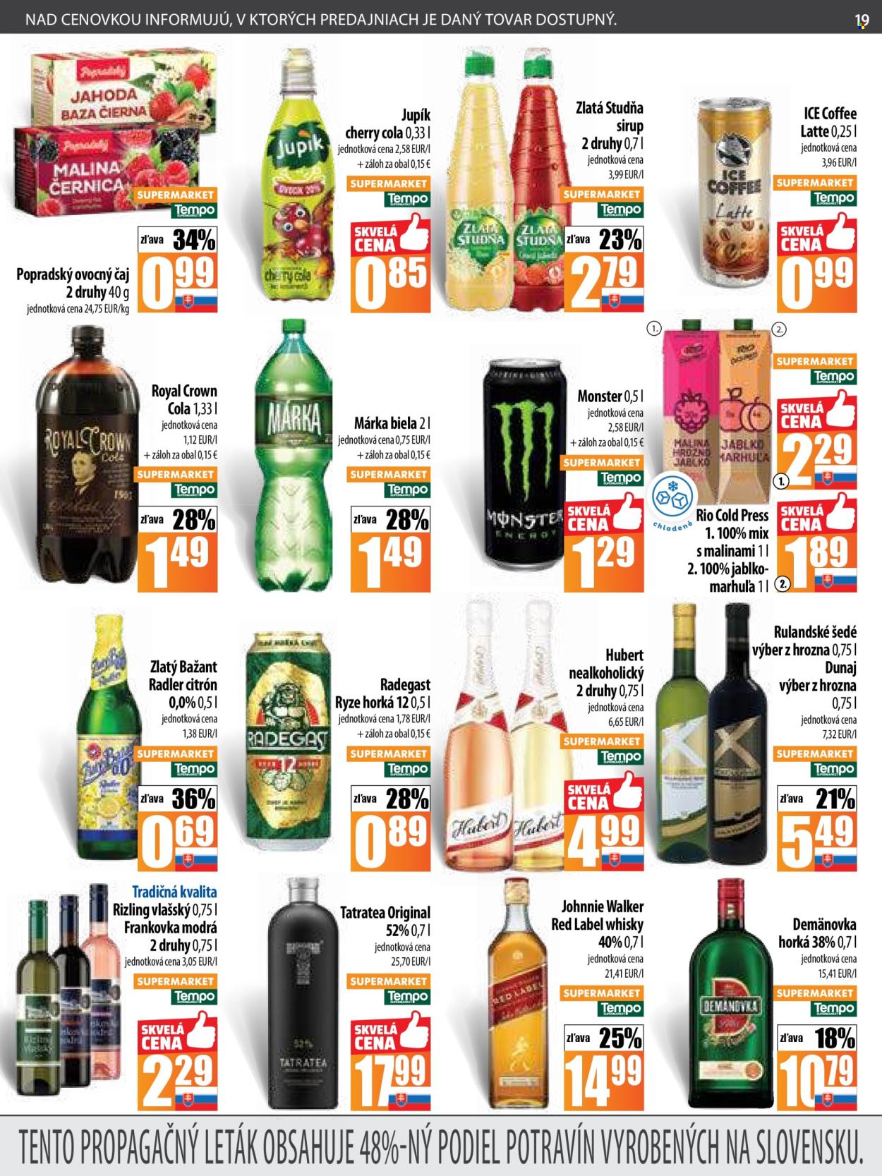 Leták COOP Jednota - 13.2.2025 - 19.2.2025. Strana 19