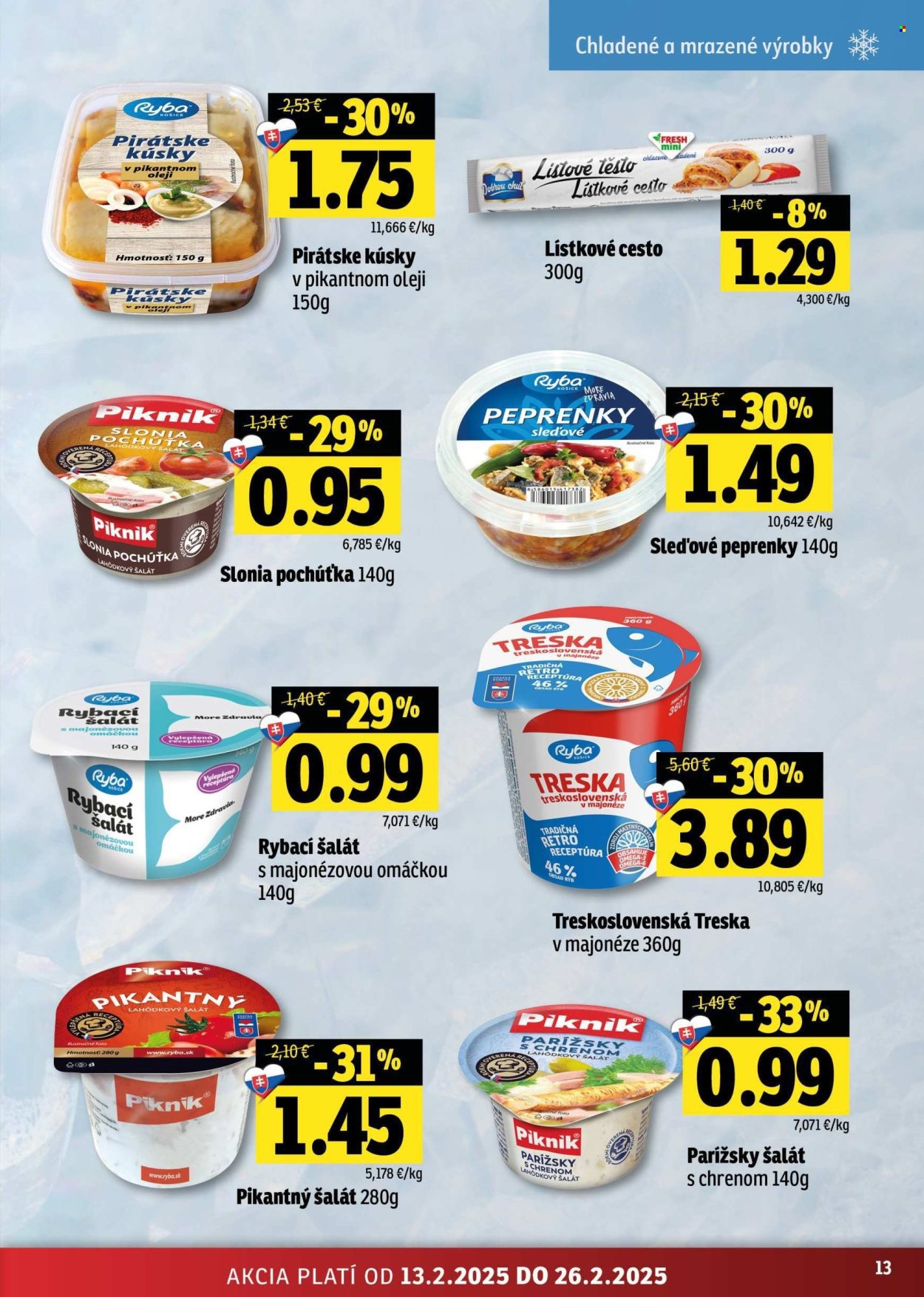 Leták FRESH - 13.2.2025 - 26.2.2025. Strana 13