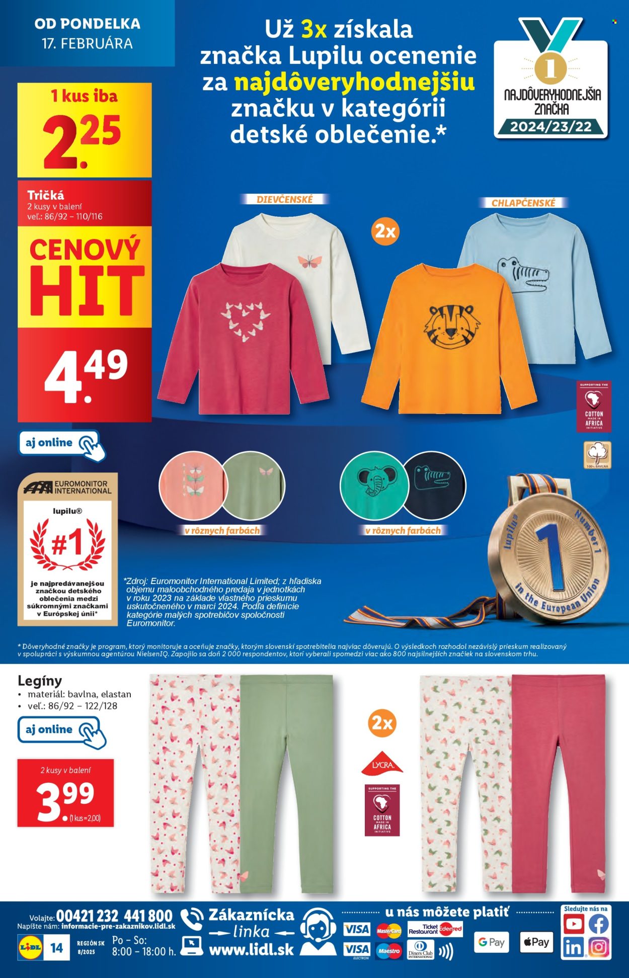 Leták Lidl. Strana 14