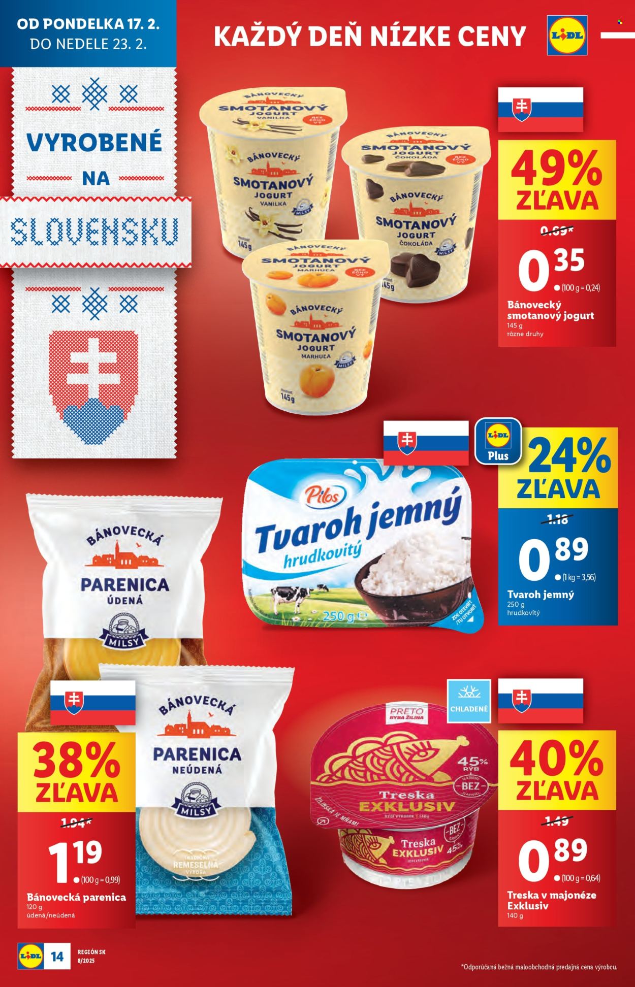 Leták Lidl - 17.2.2025 - 23.2.2025. Strana 14