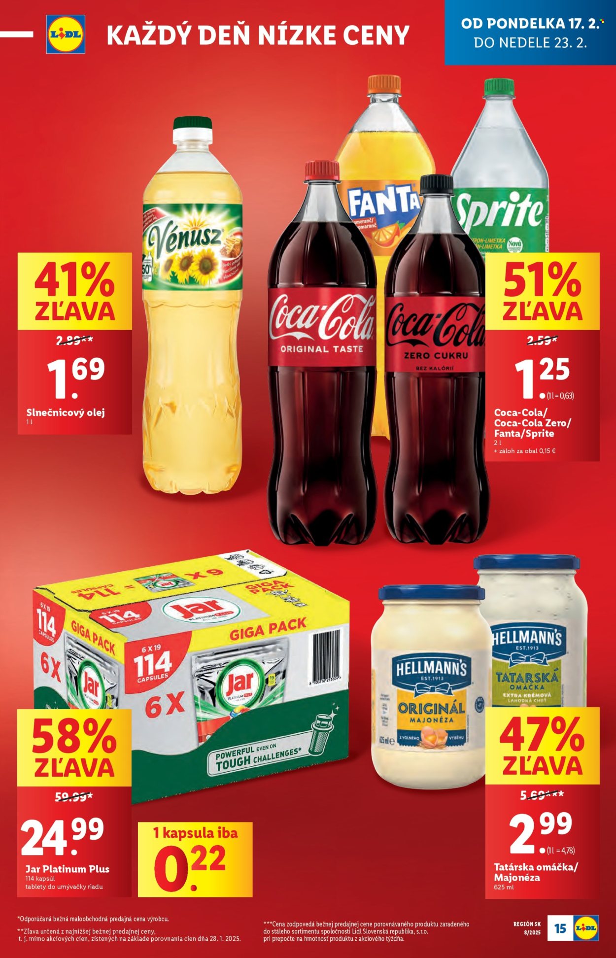 Leták Lidl - 17.2.2025 - 23.2.2025. Strana 15