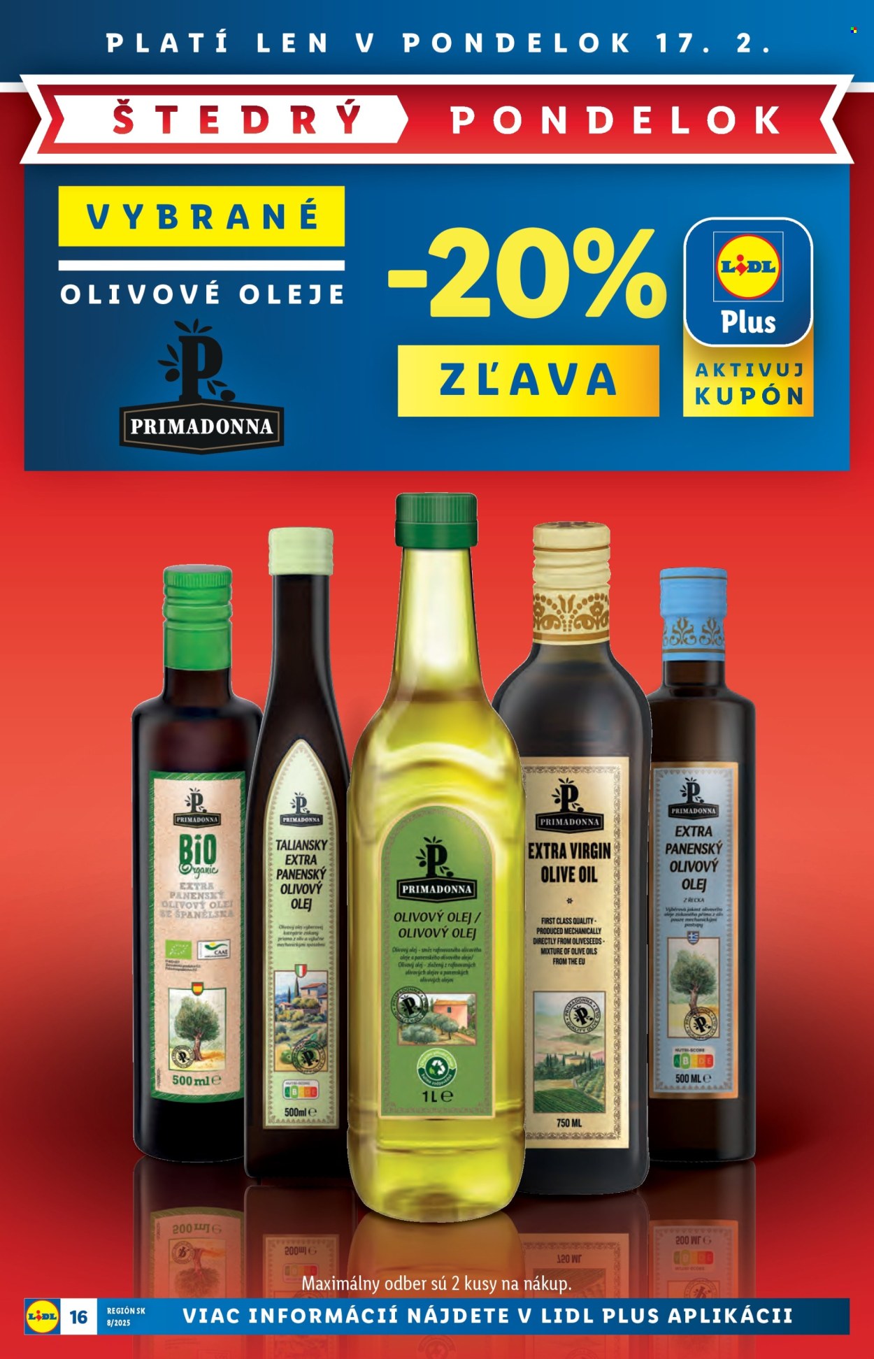 Leták Lidl - 17.2.2025 - 23.2.2025. Strana 16