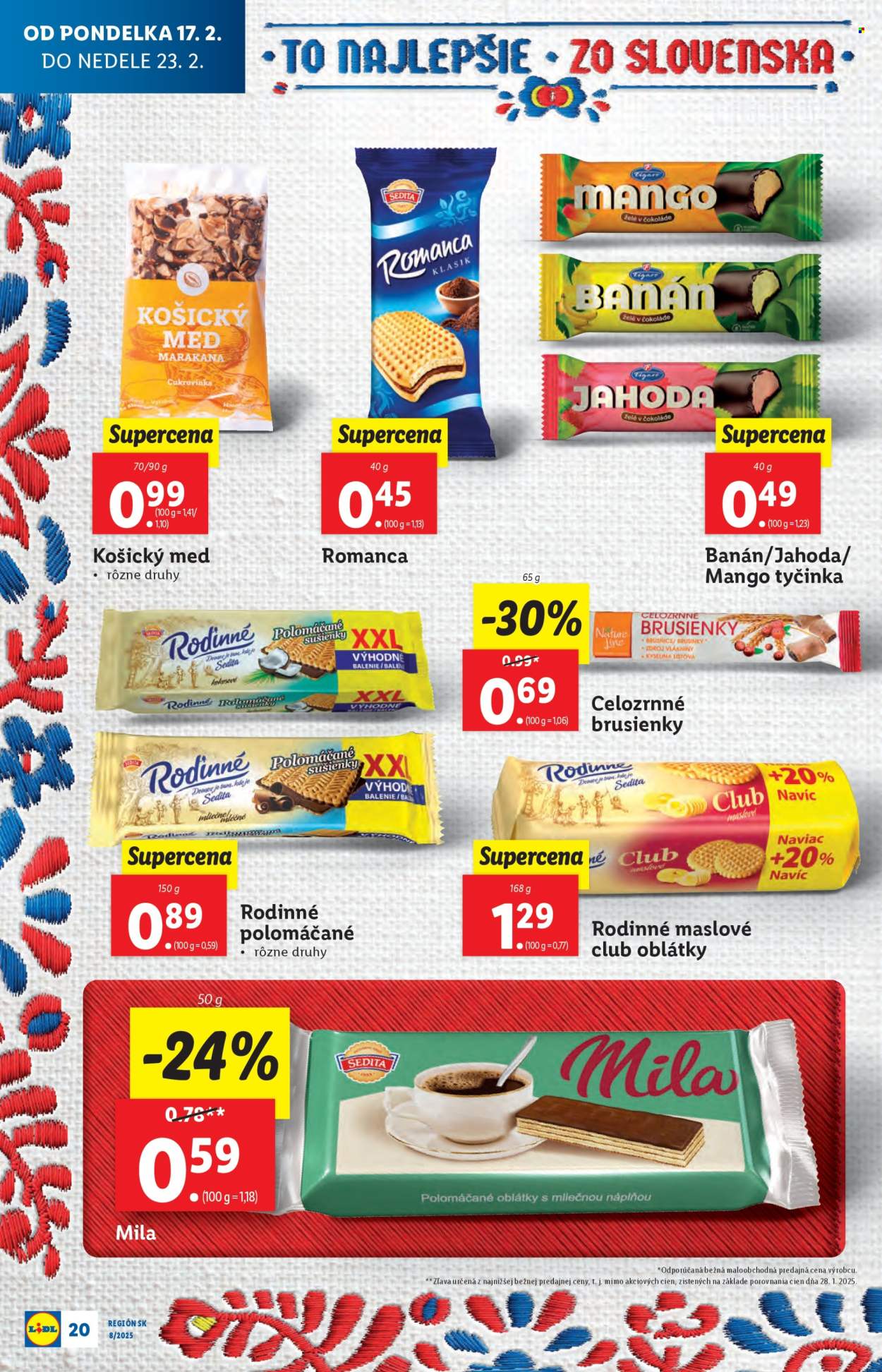 Leták Lidl - 17.2.2025 - 23.2.2025. Strana 20