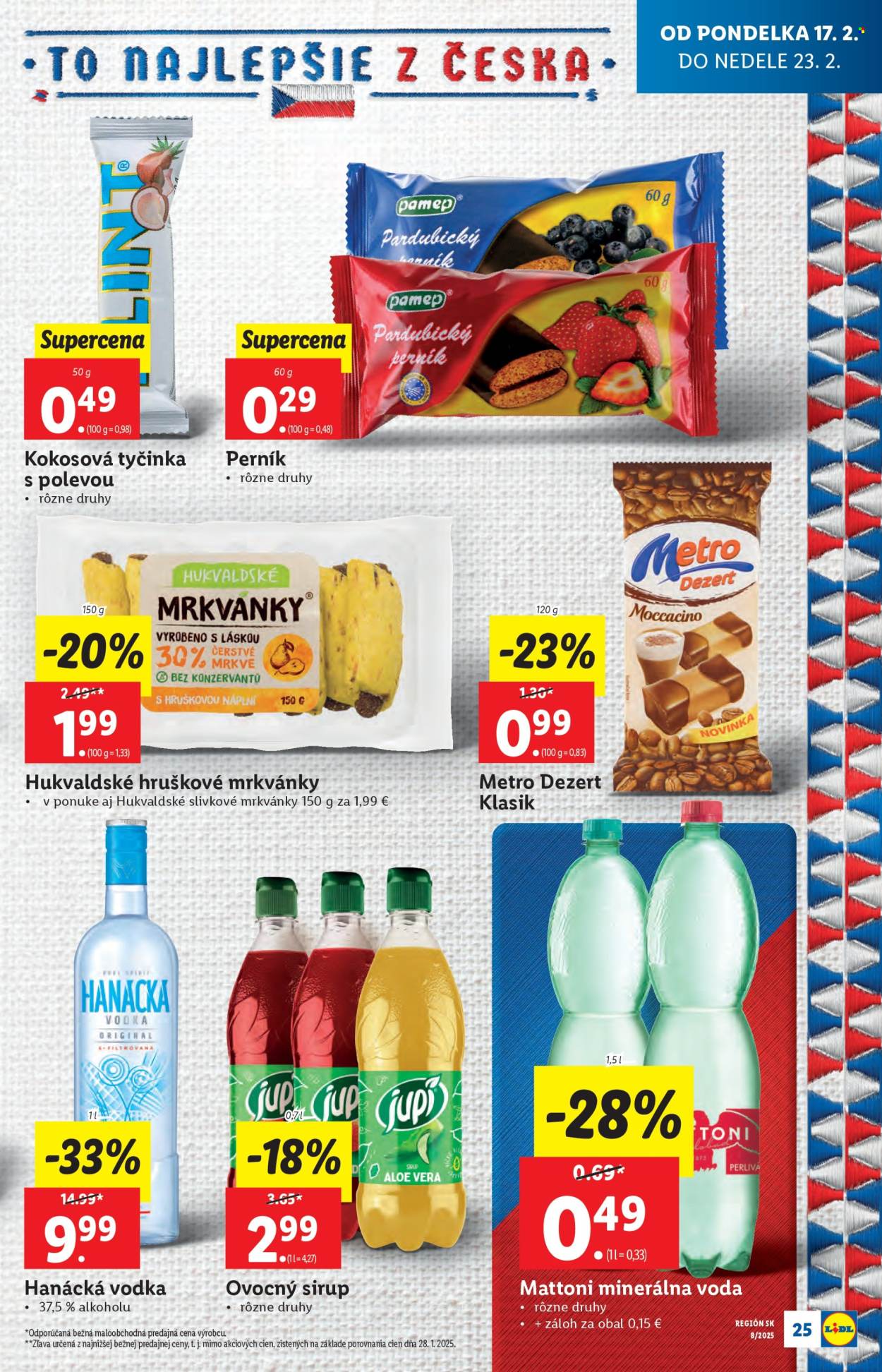 Leták Lidl - 17.2.2025 - 23.2.2025. Strana 25
